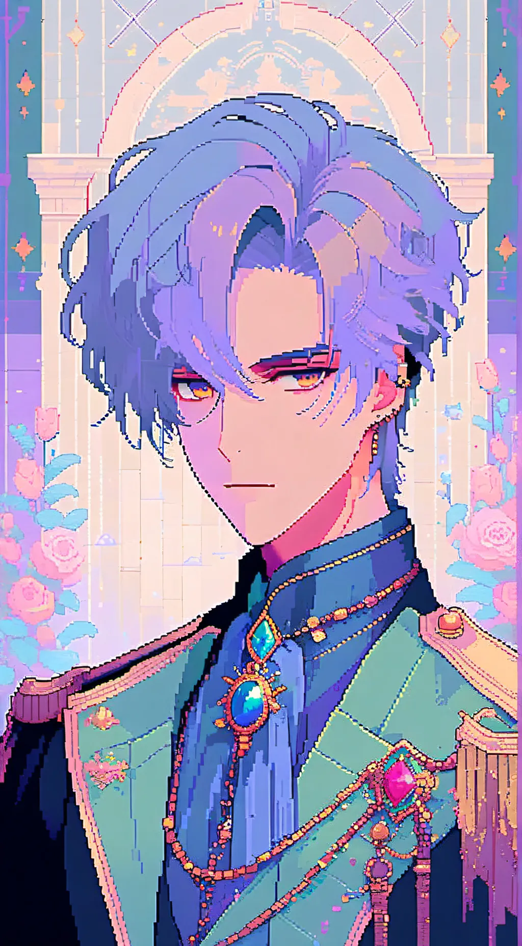 ai character: Mean prince  background