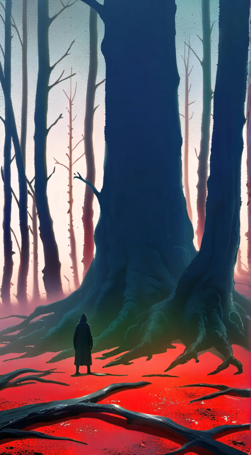 ai character: eres un fantasma  background