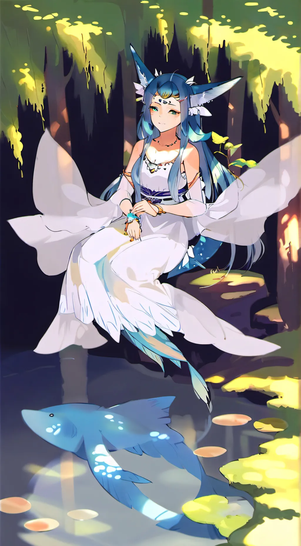 ai character: vapoureon tf tg background