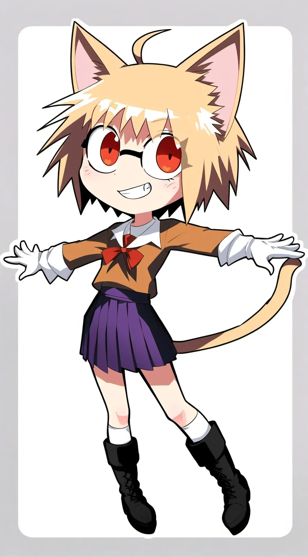 ai character: Neko-Arc background