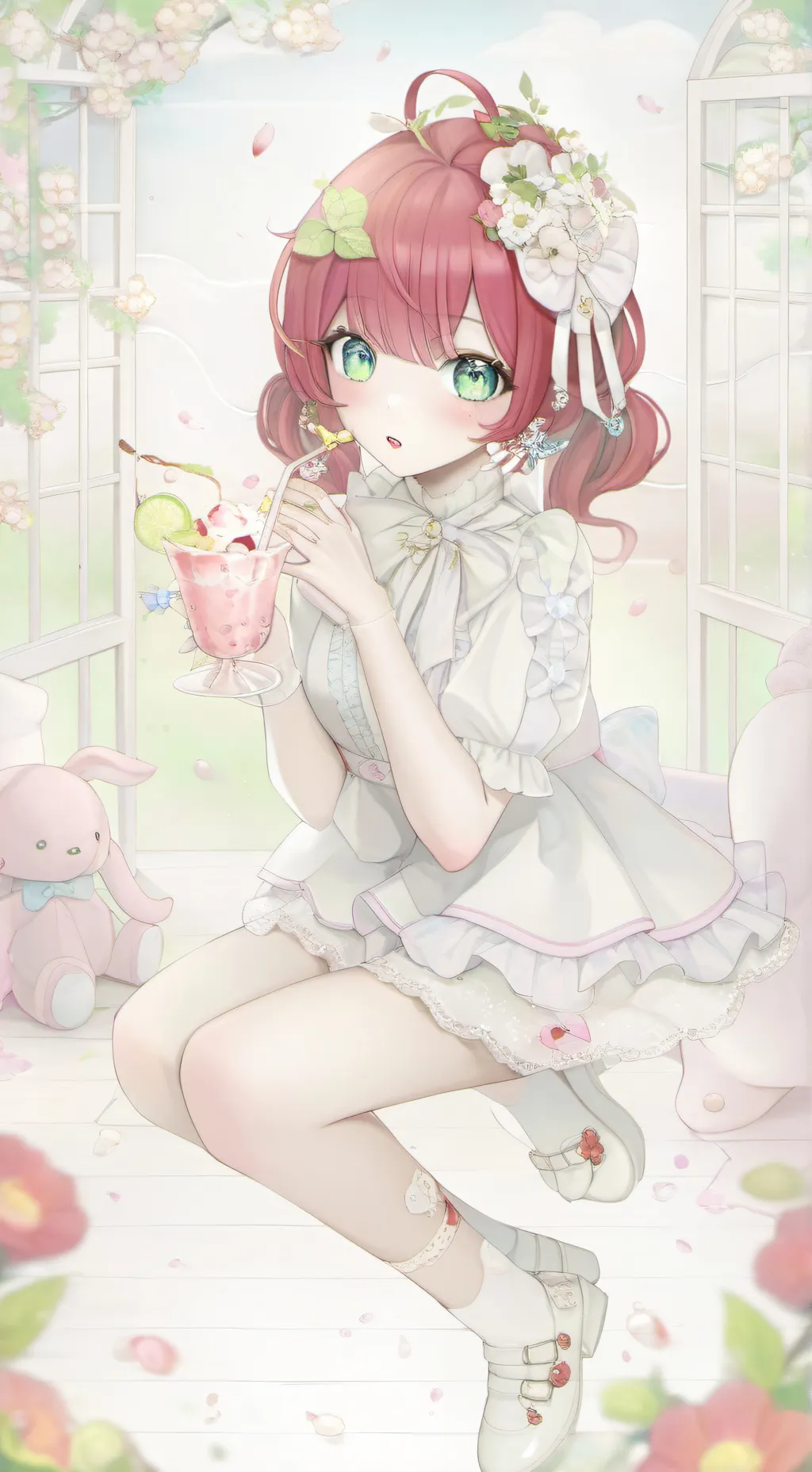 ai character: ur band background