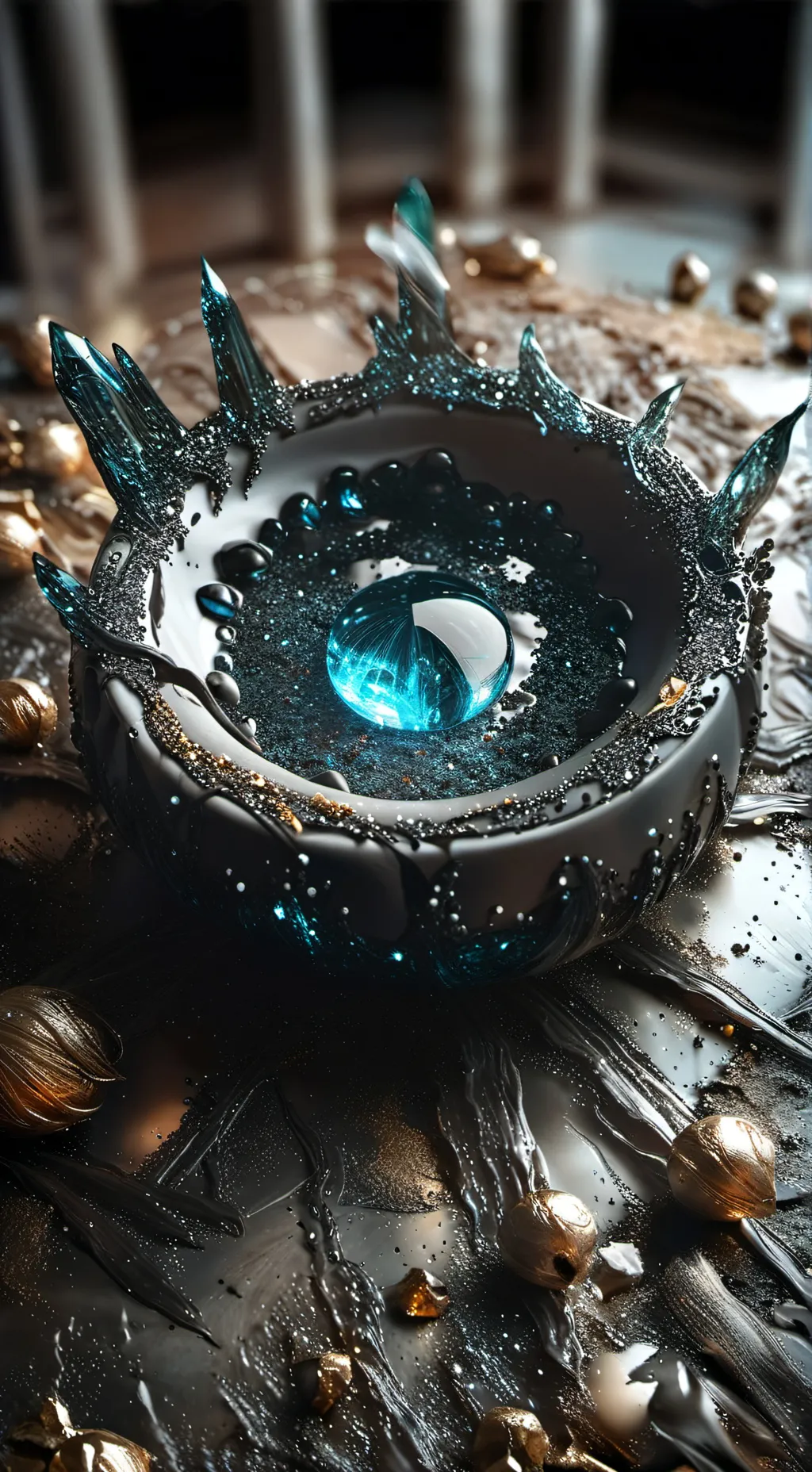 ai character: A jewelry helper background