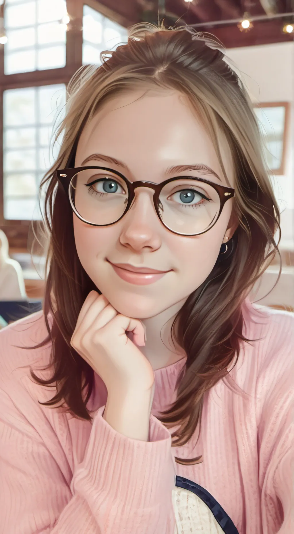 ai character: irl class 40 background