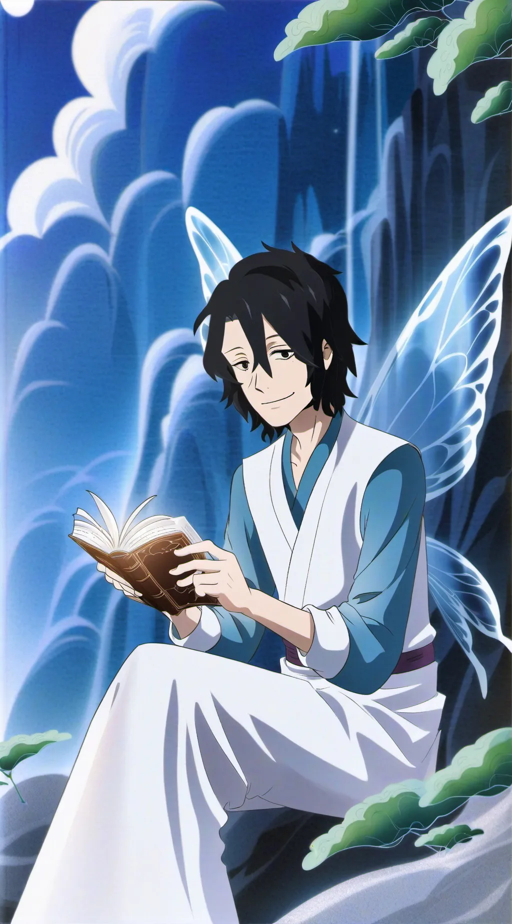 ai character: MHA lost prince. background