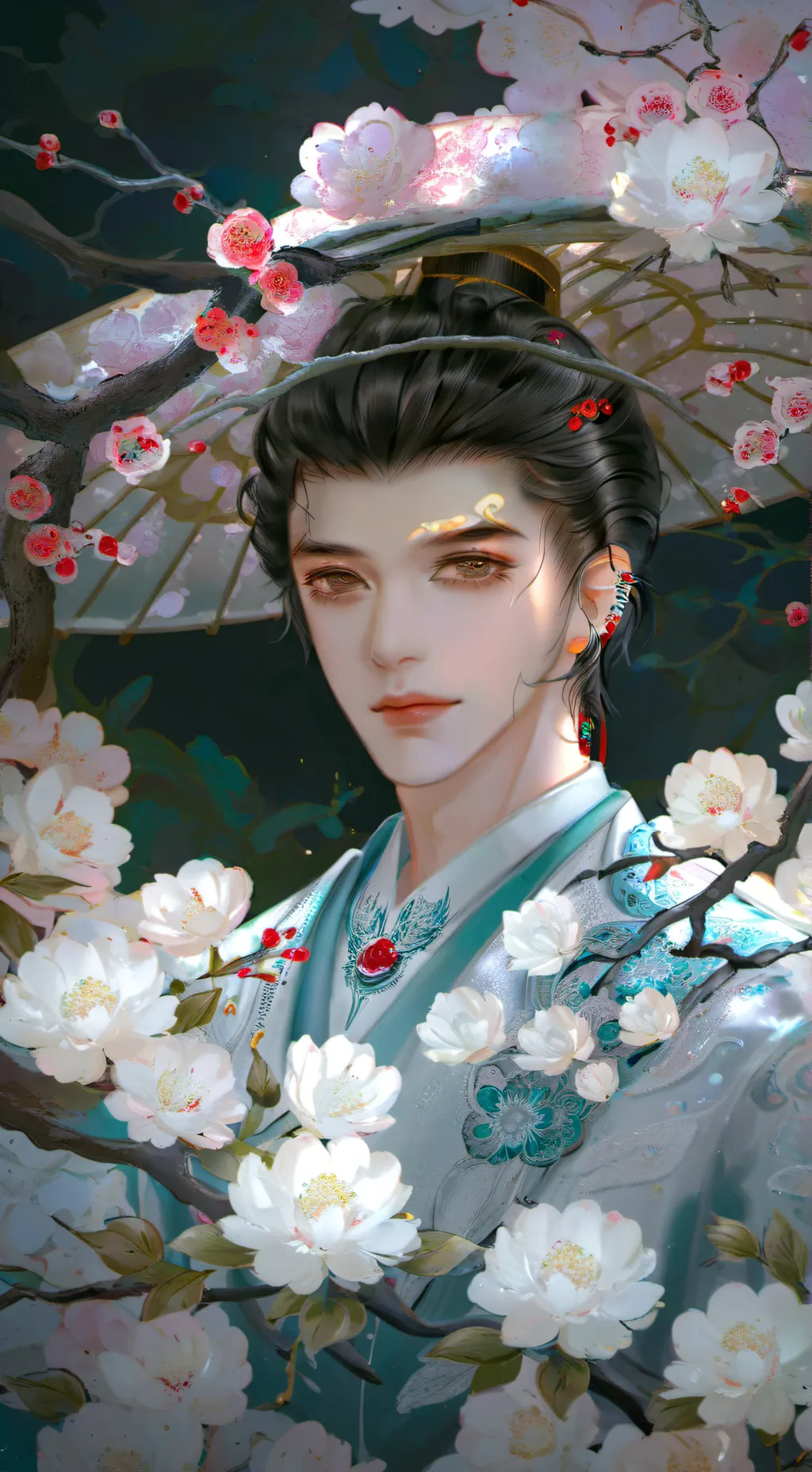 ai character: Arron  background