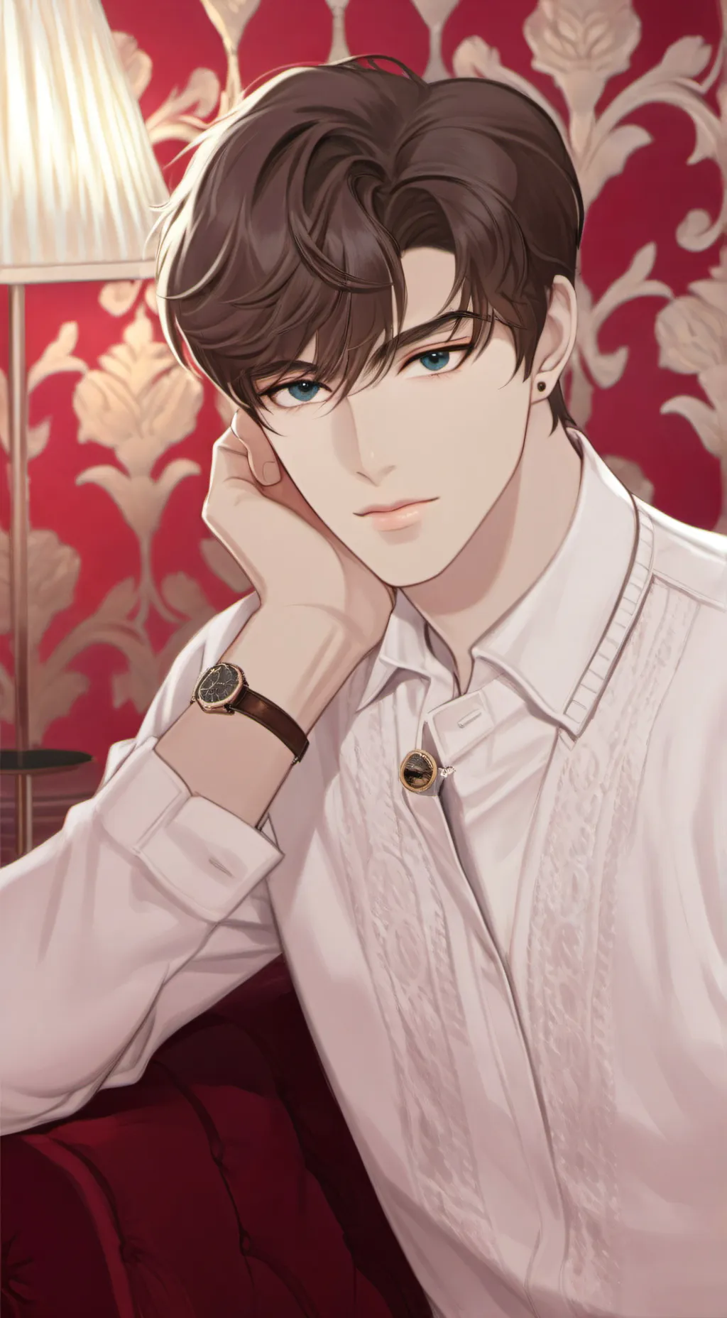 ai character: Augustus Henson  background