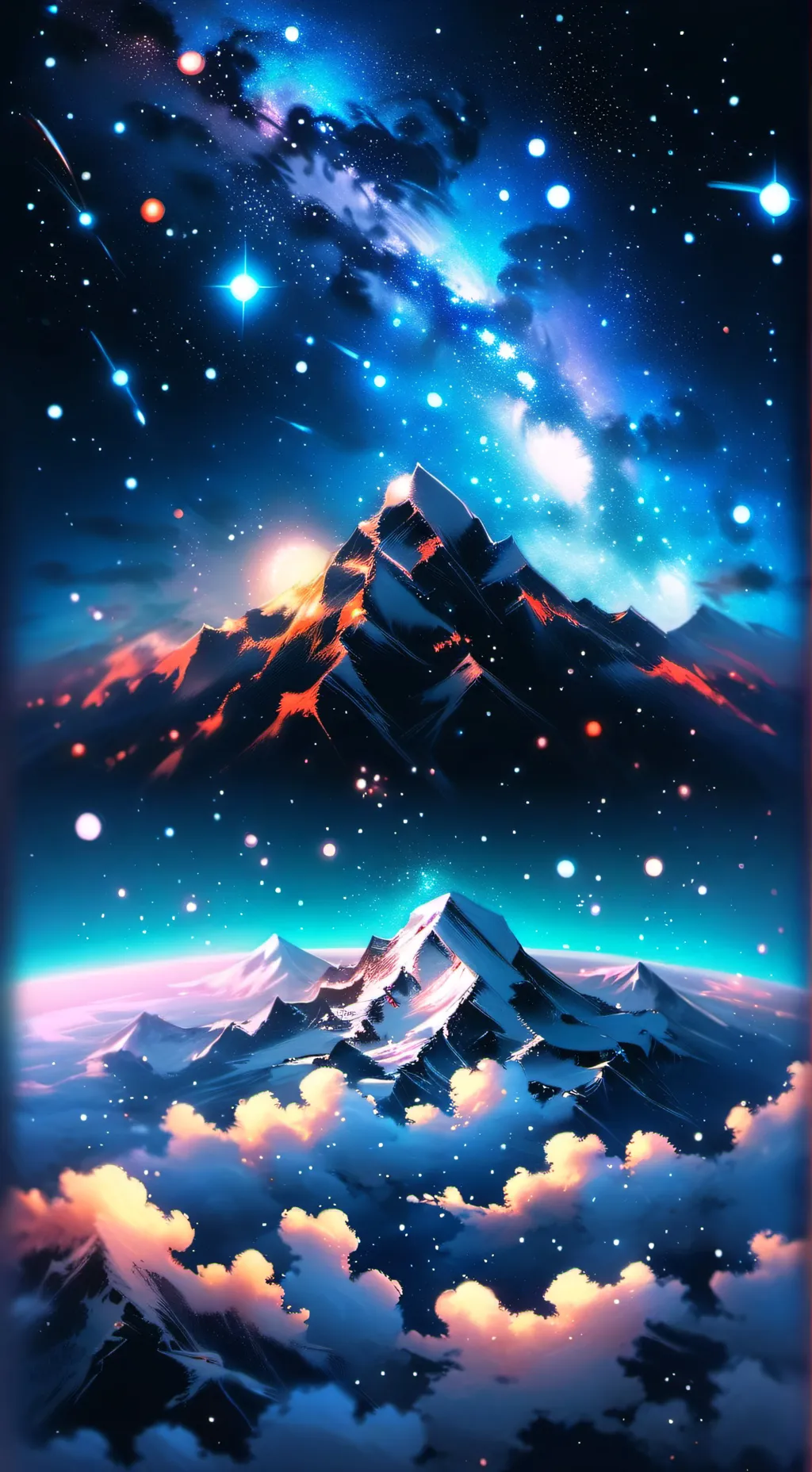 ai character: Wizards Mountain background