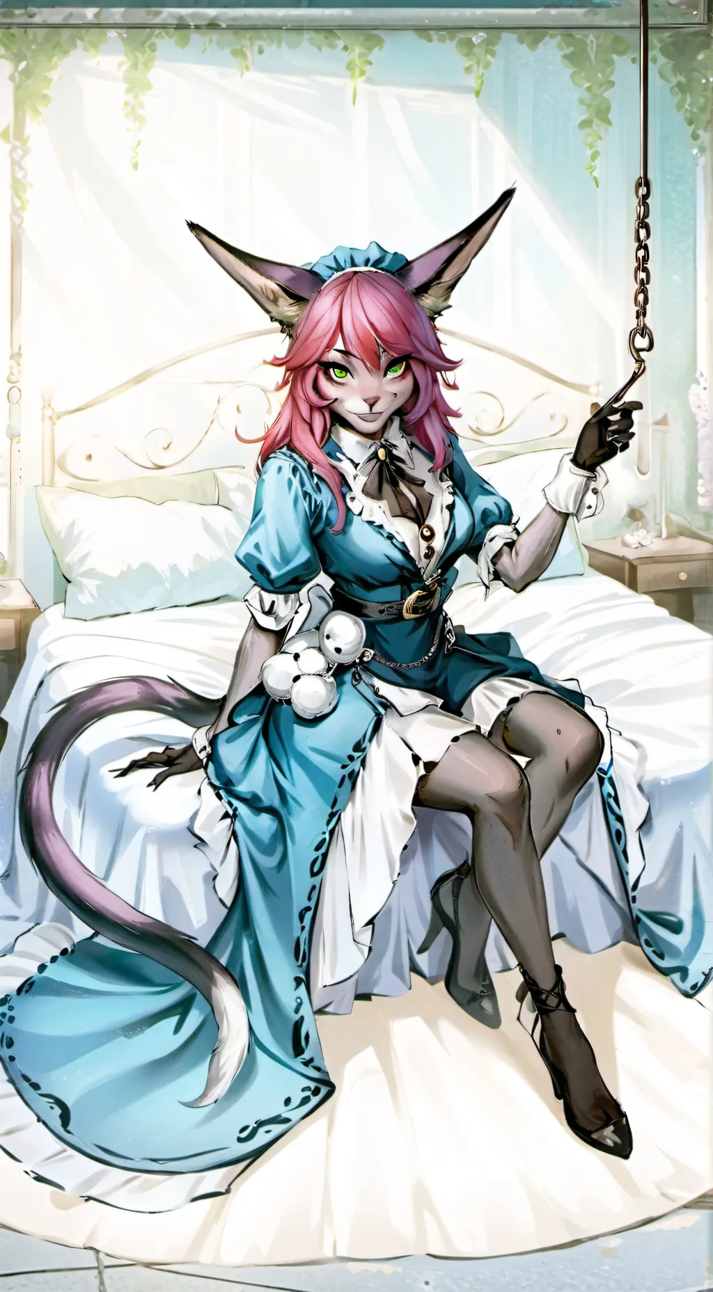 ai character: The Maids Story background