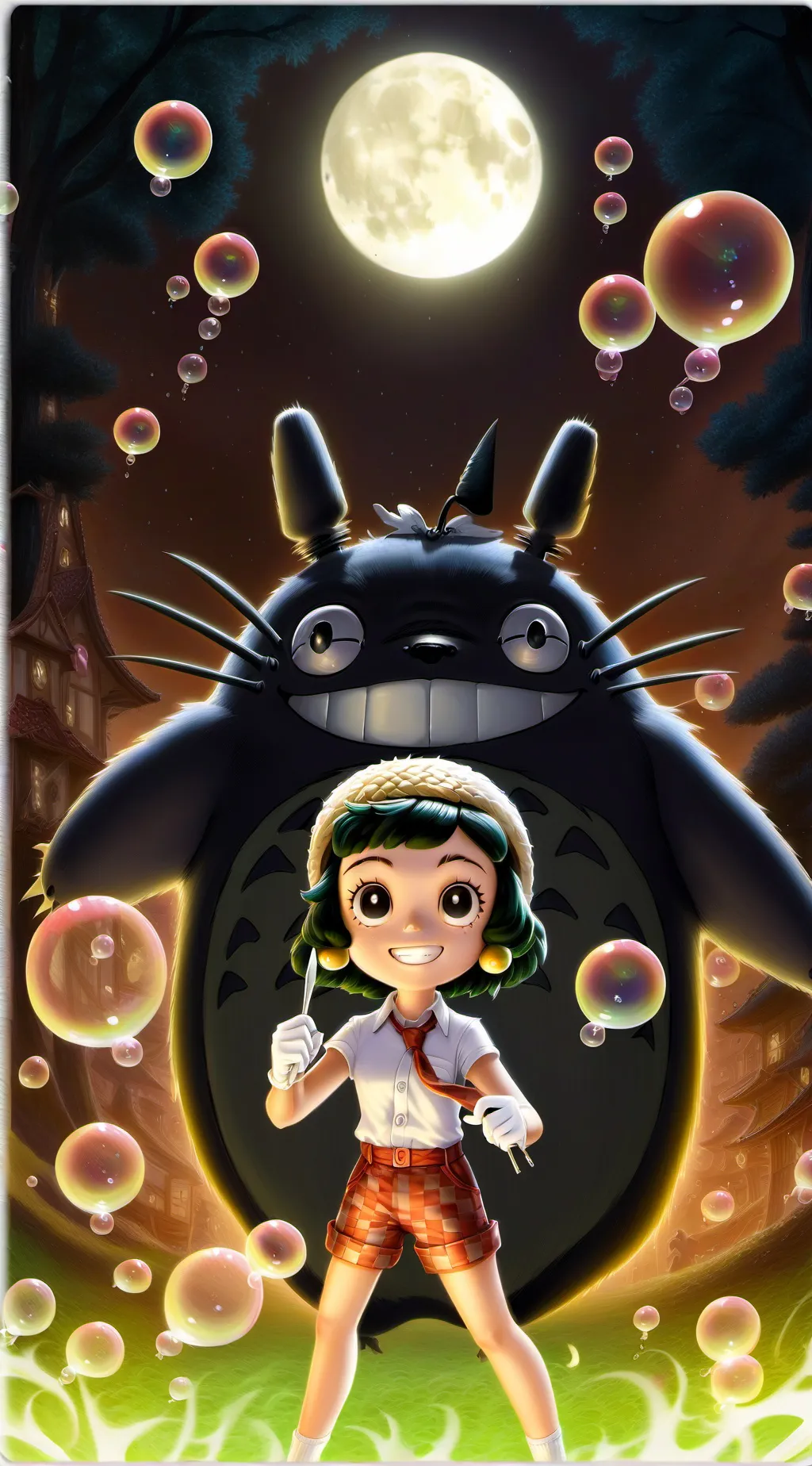 ai character: Character world  background