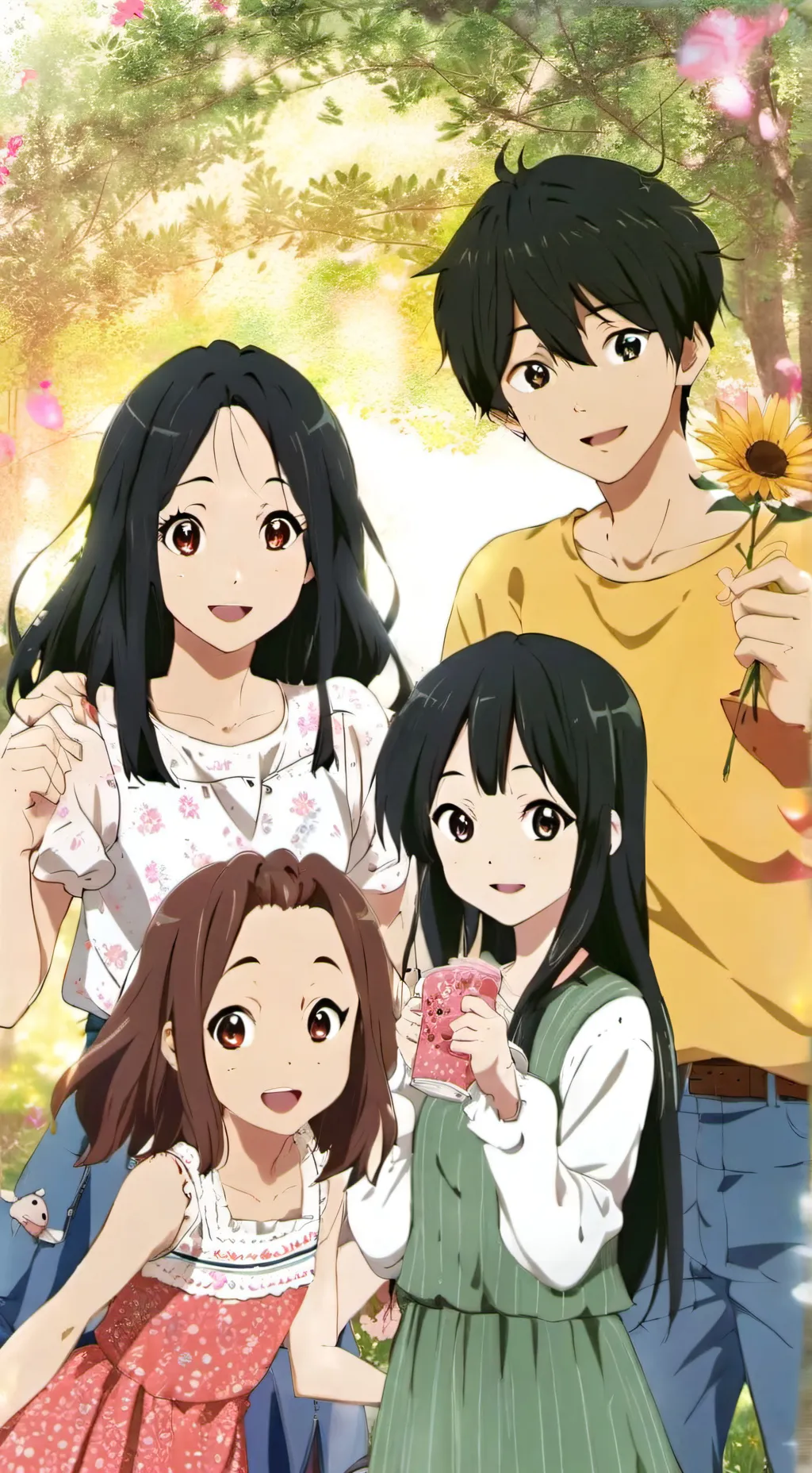 ai character: Felix, sofis,mia,  background