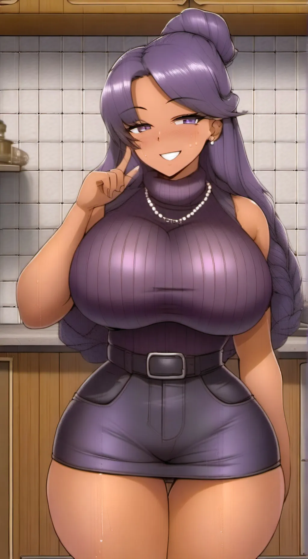 ai character: Cha Cha, Your Vmom background