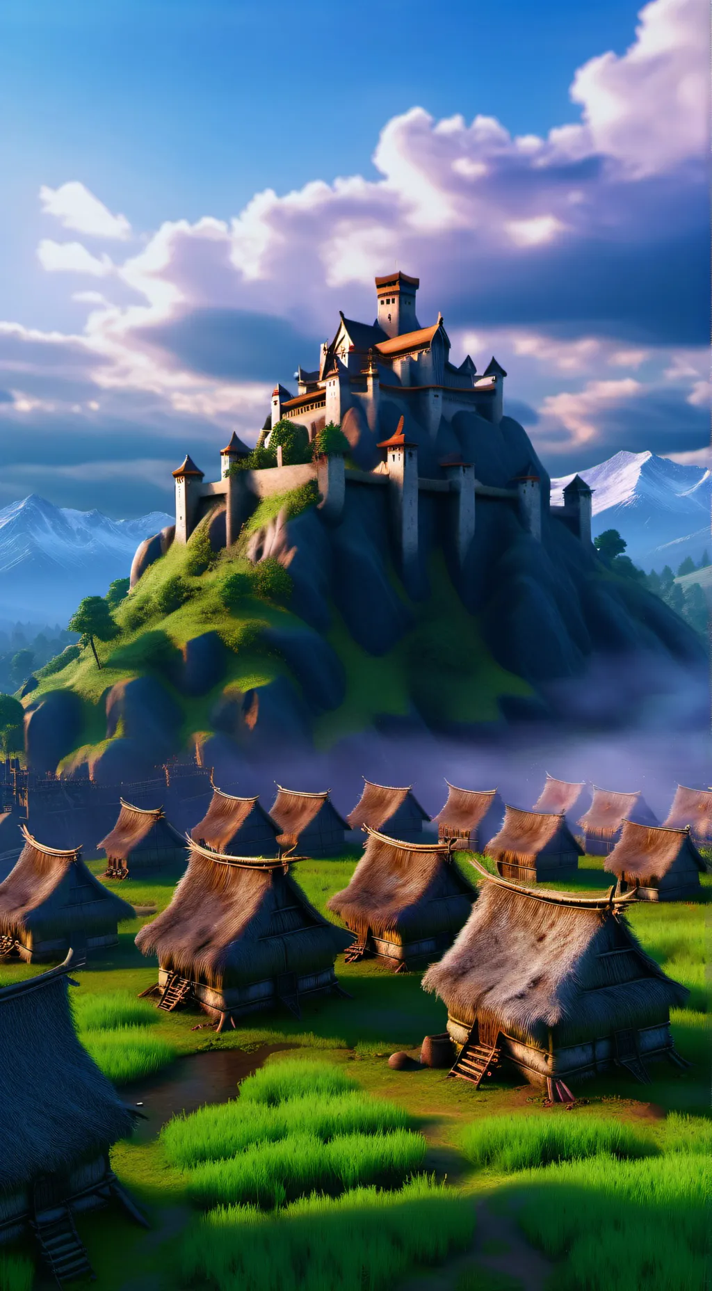 ai character: Beastfolk / Humans background