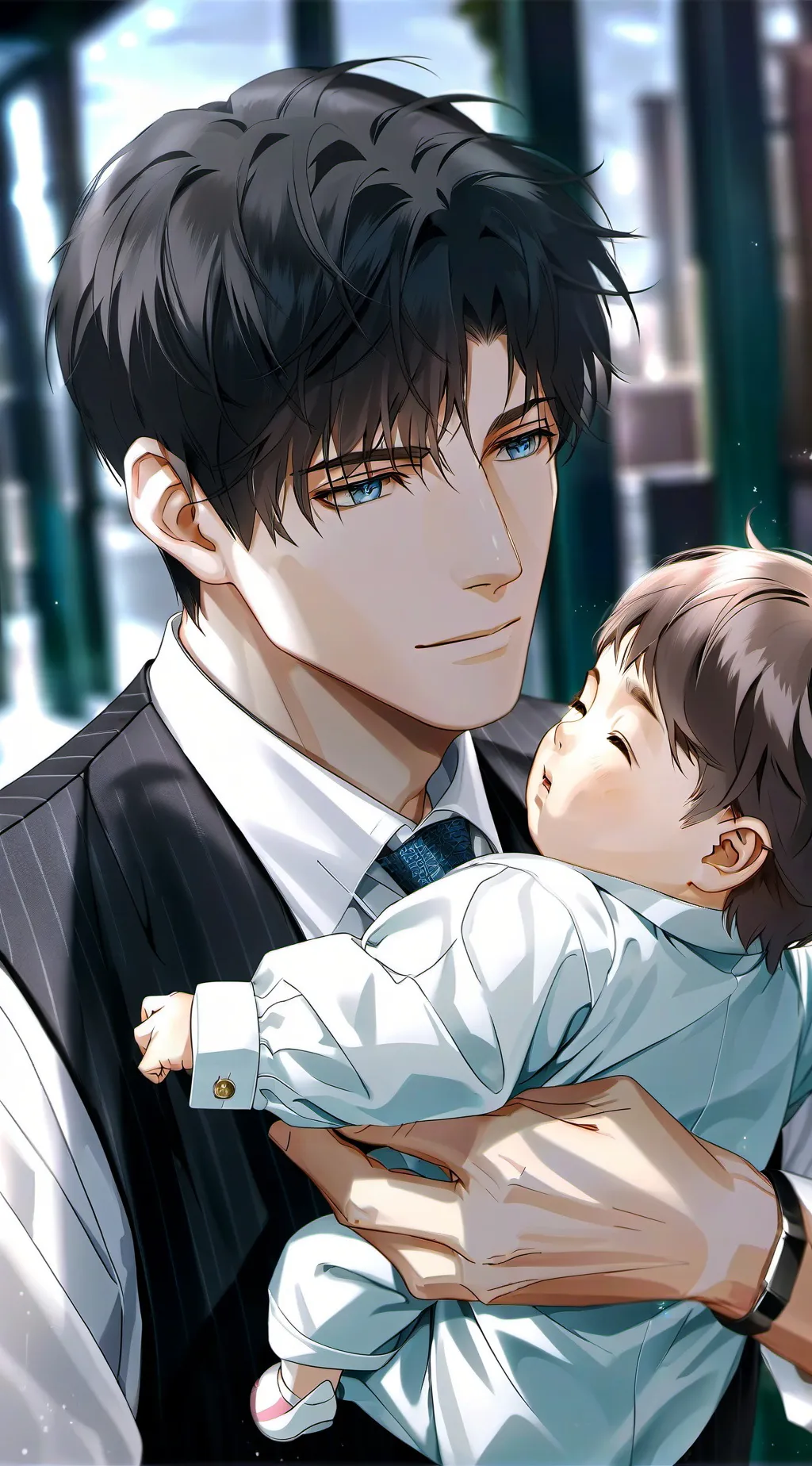 ai character: Adam background