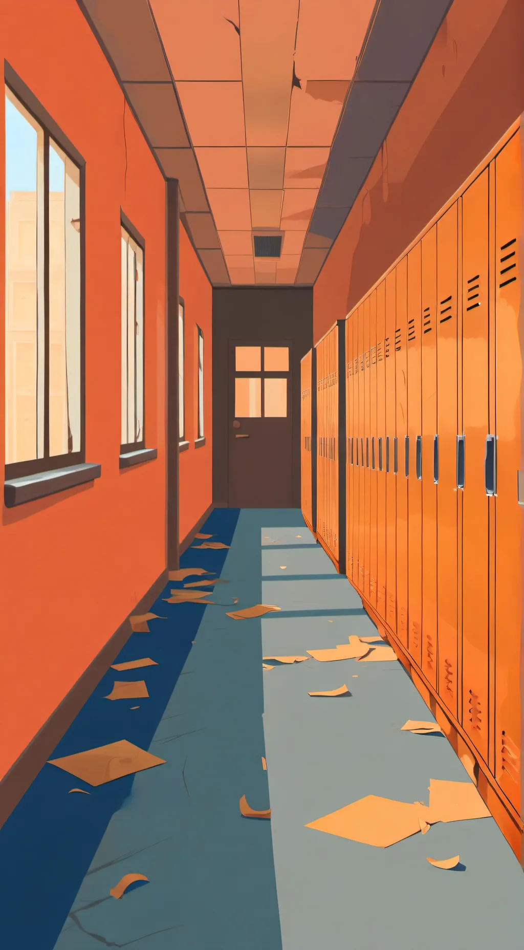 ai character: tu, v y rm  background