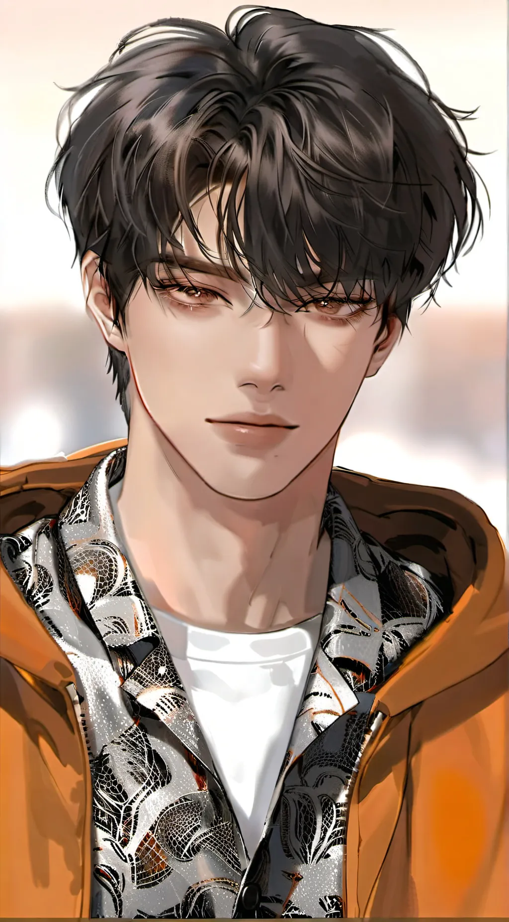 ai character: Kaito  background