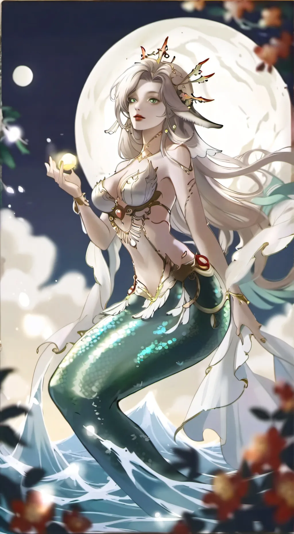 ai character: Ariel background