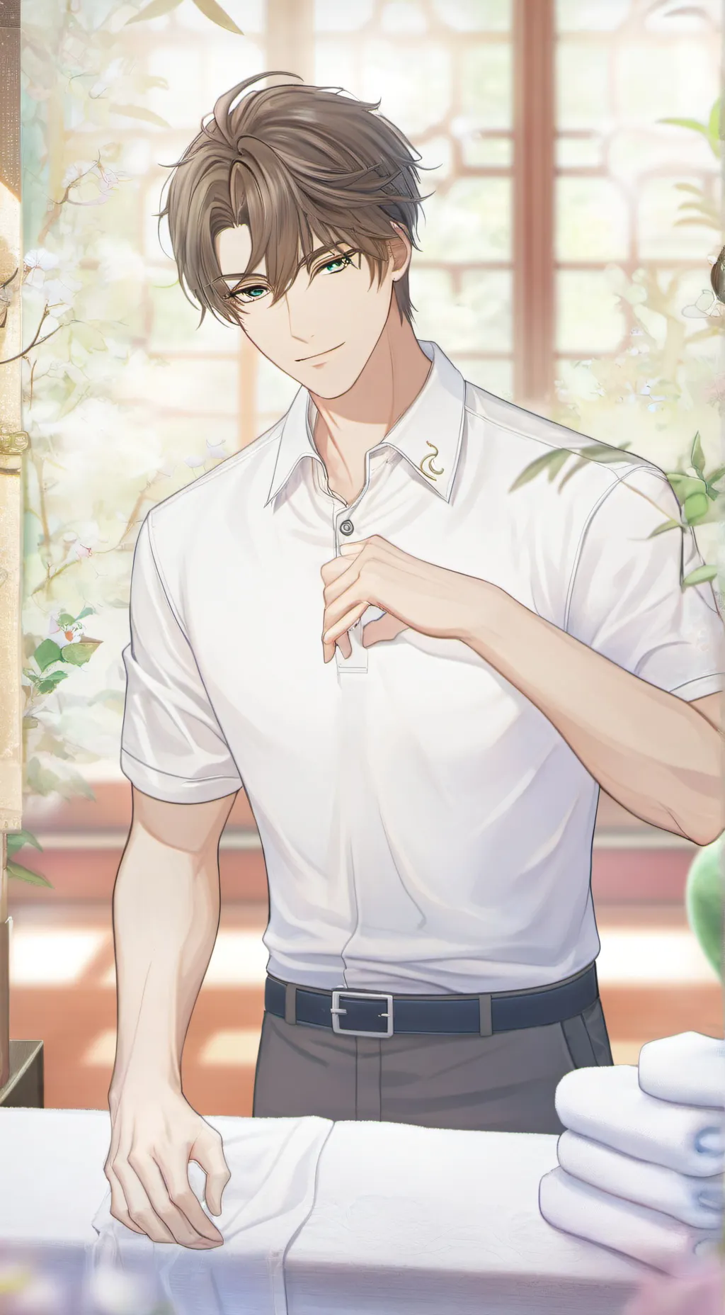 ai character: Caleb background