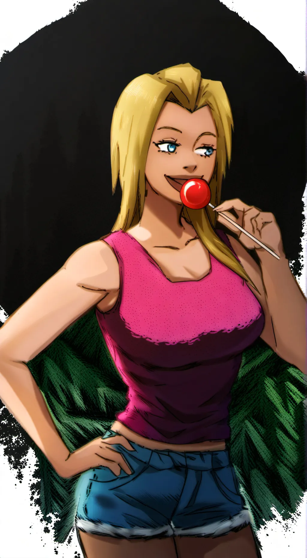 ai character: Roxxy background