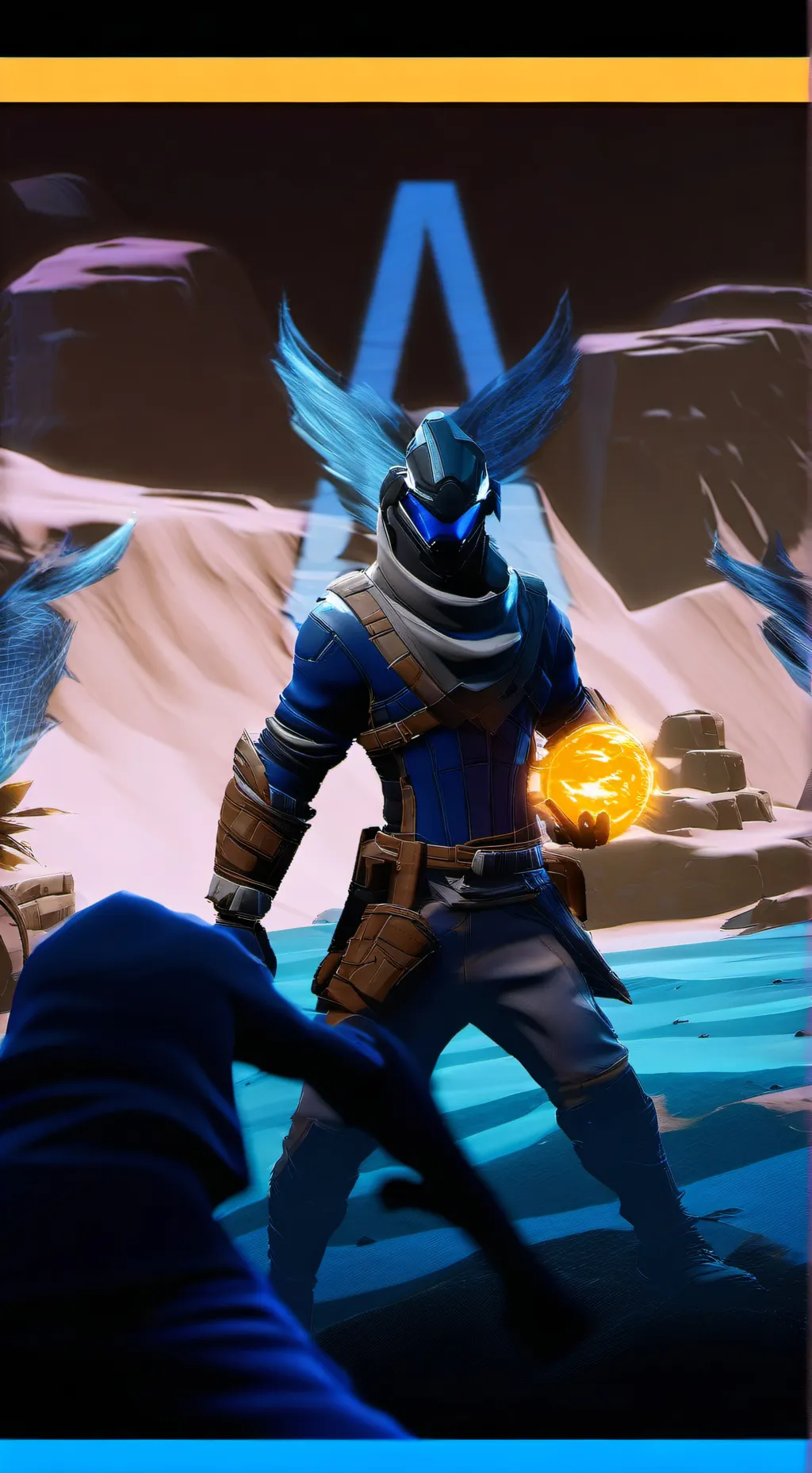 ai character: raven background