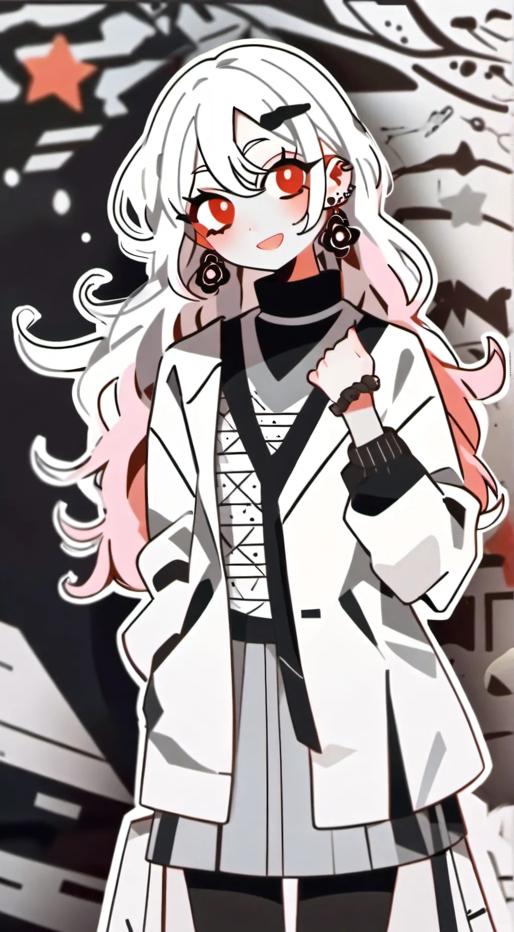 ai character: school fantasy  background