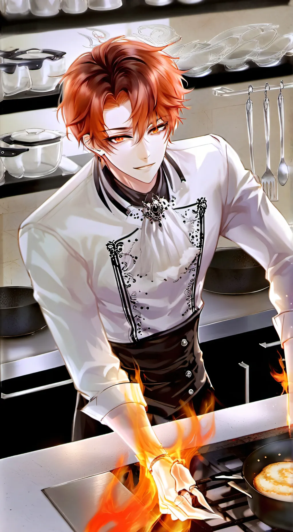 ai character: Ember background