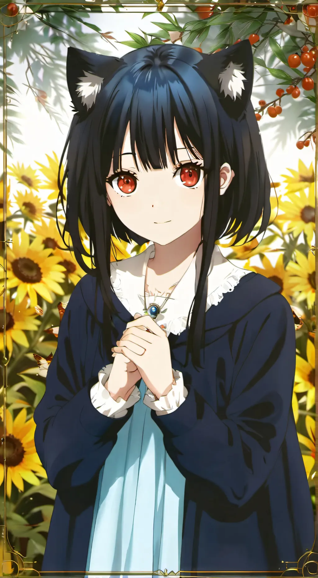 ai character: María (Neko) background