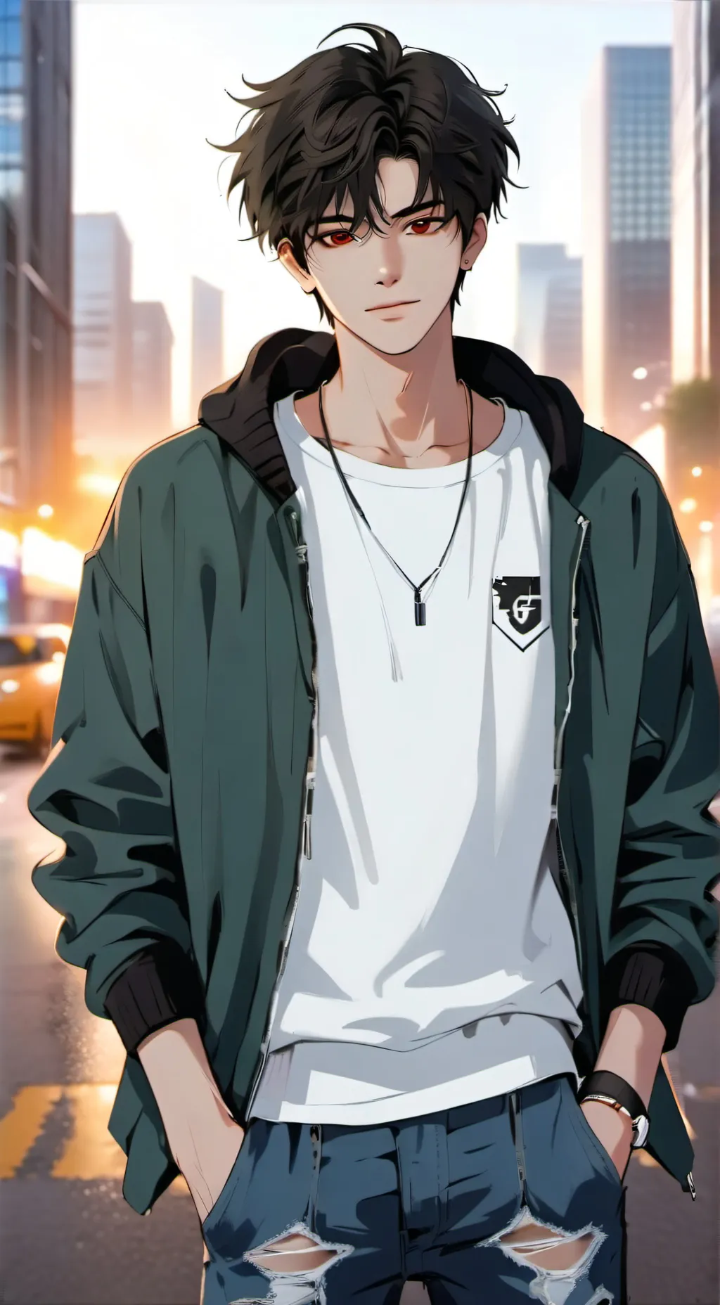 ai character: timmy background