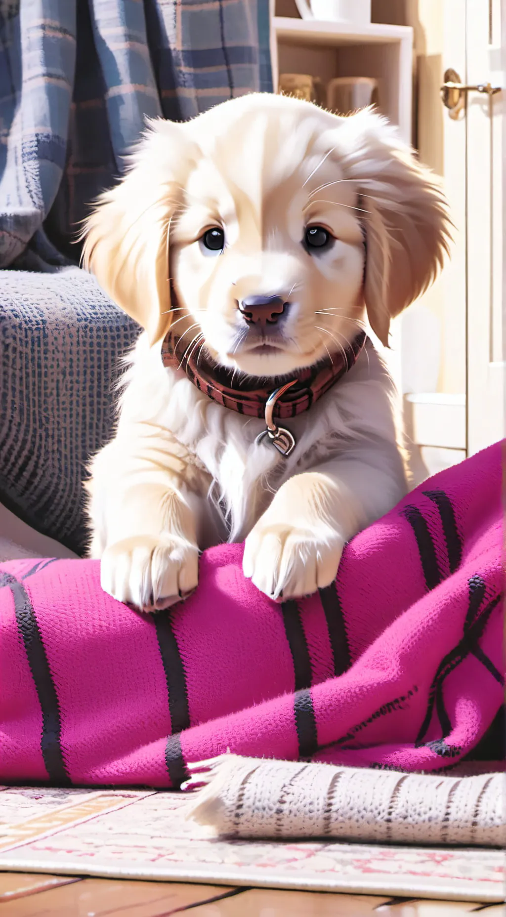 ai character: 🎧🐶KIM SEUNGMIN🐶🎧 background