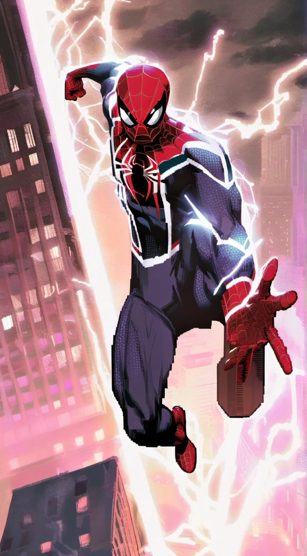 ai character: Stranger things  background