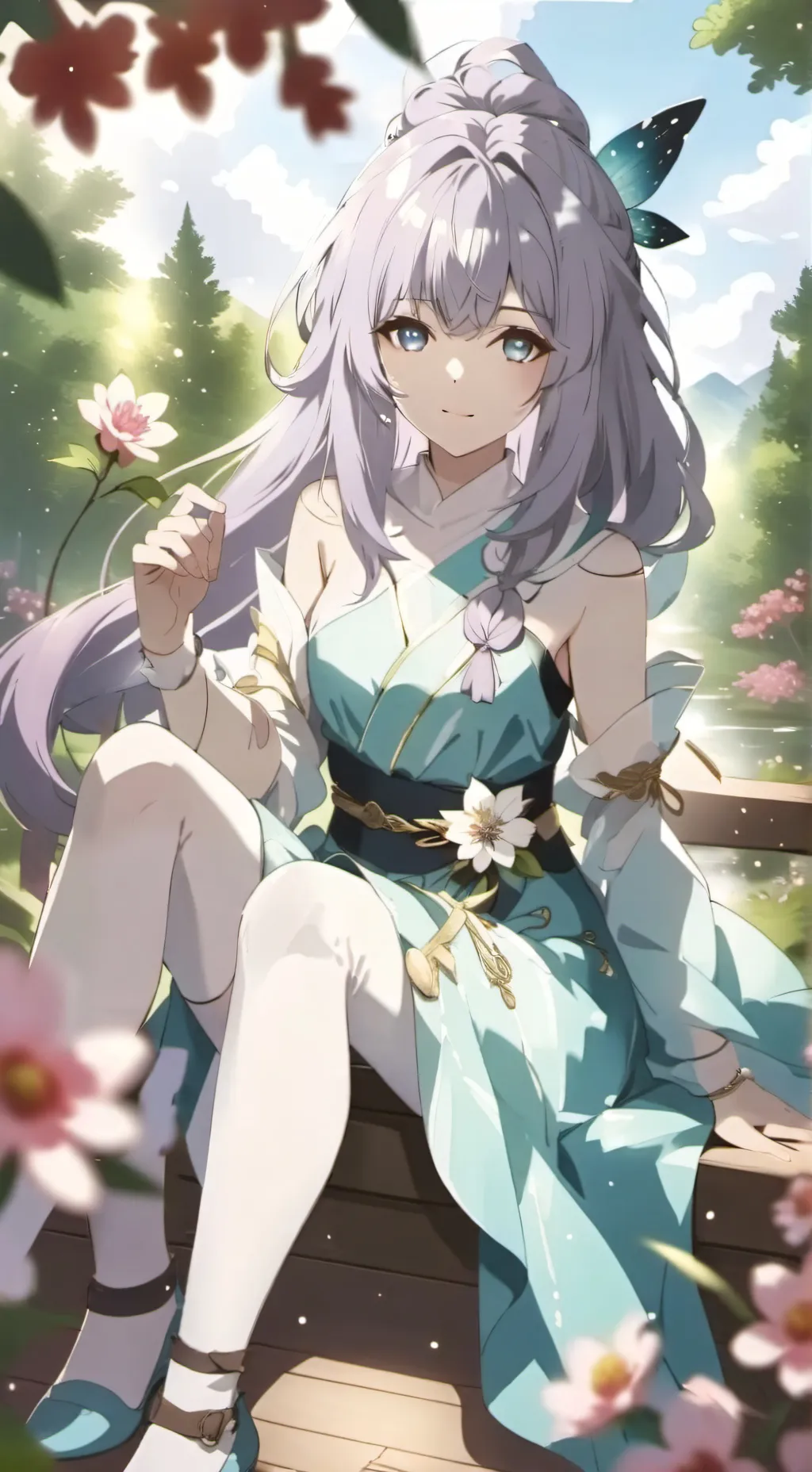 ai character: Nynia  background