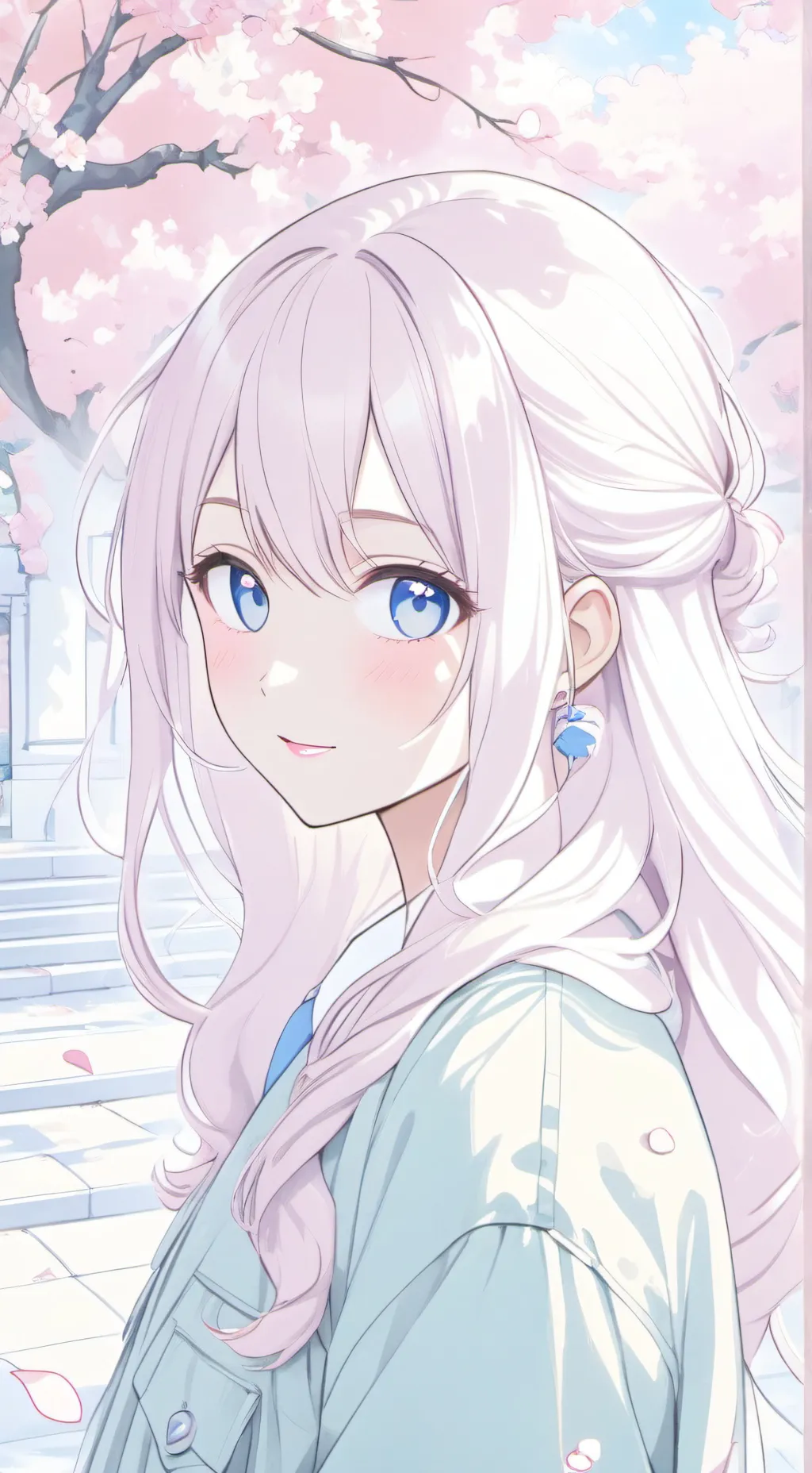 ai character: Azura background