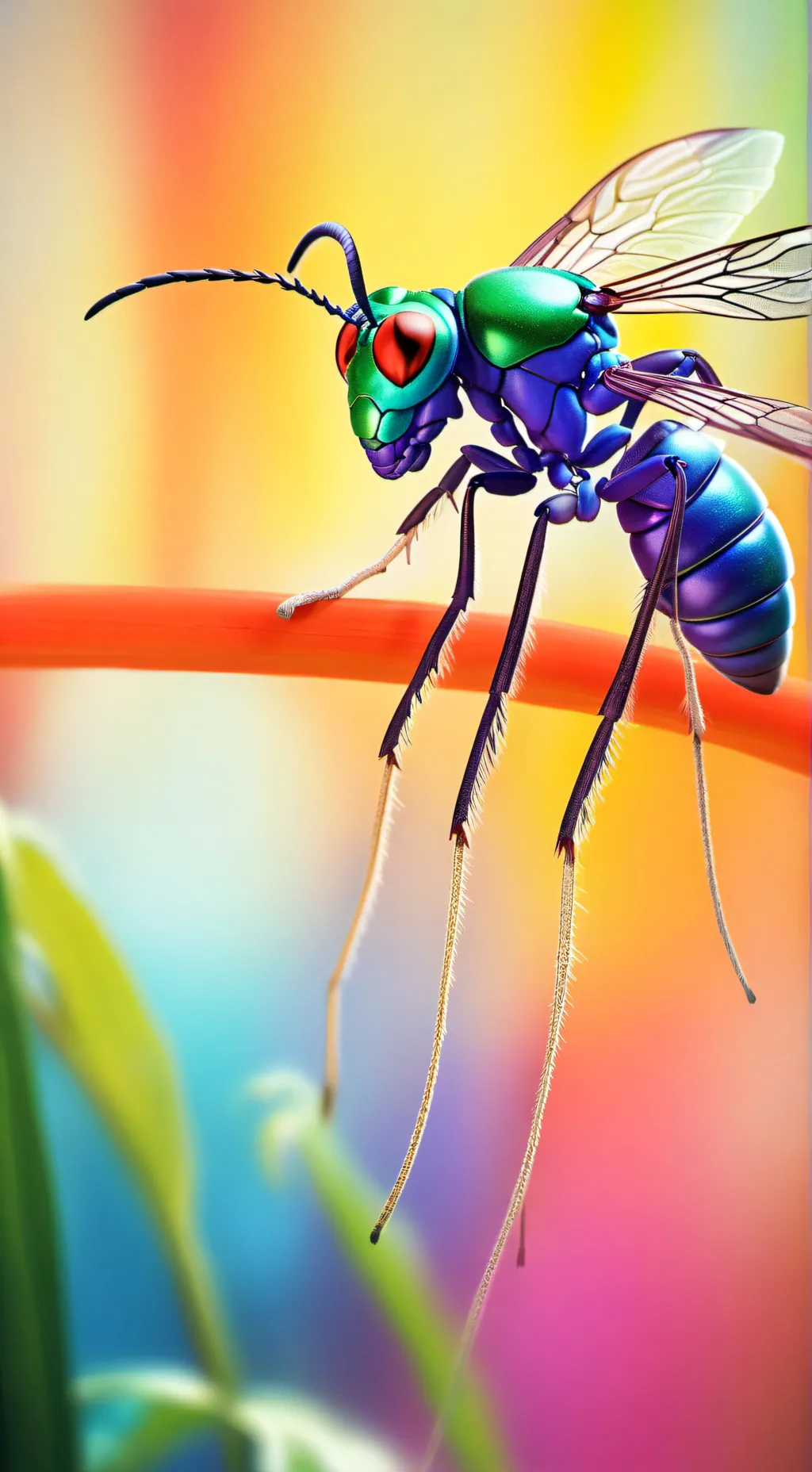 ai character: bugabuga  background