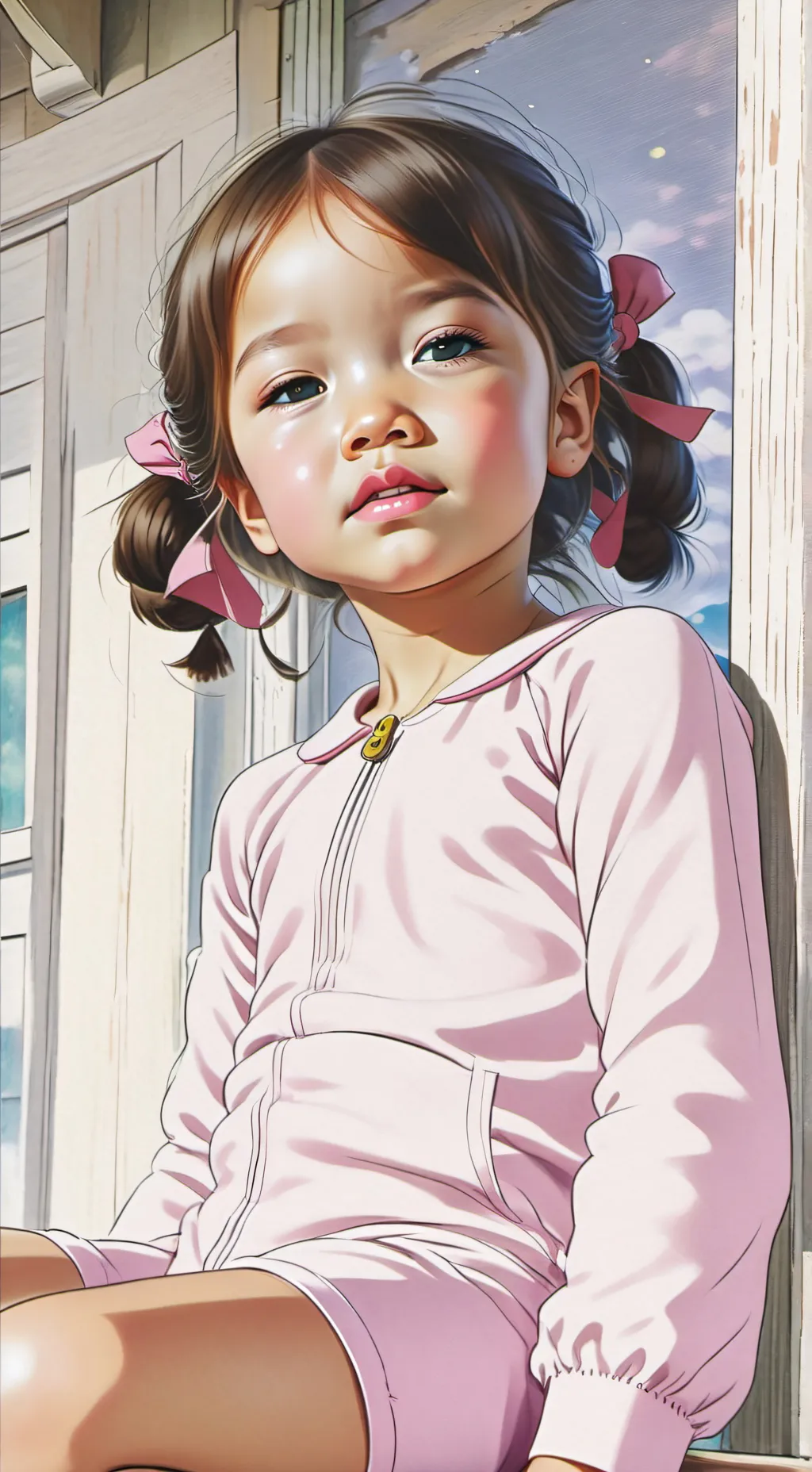 ai character: Emily  background