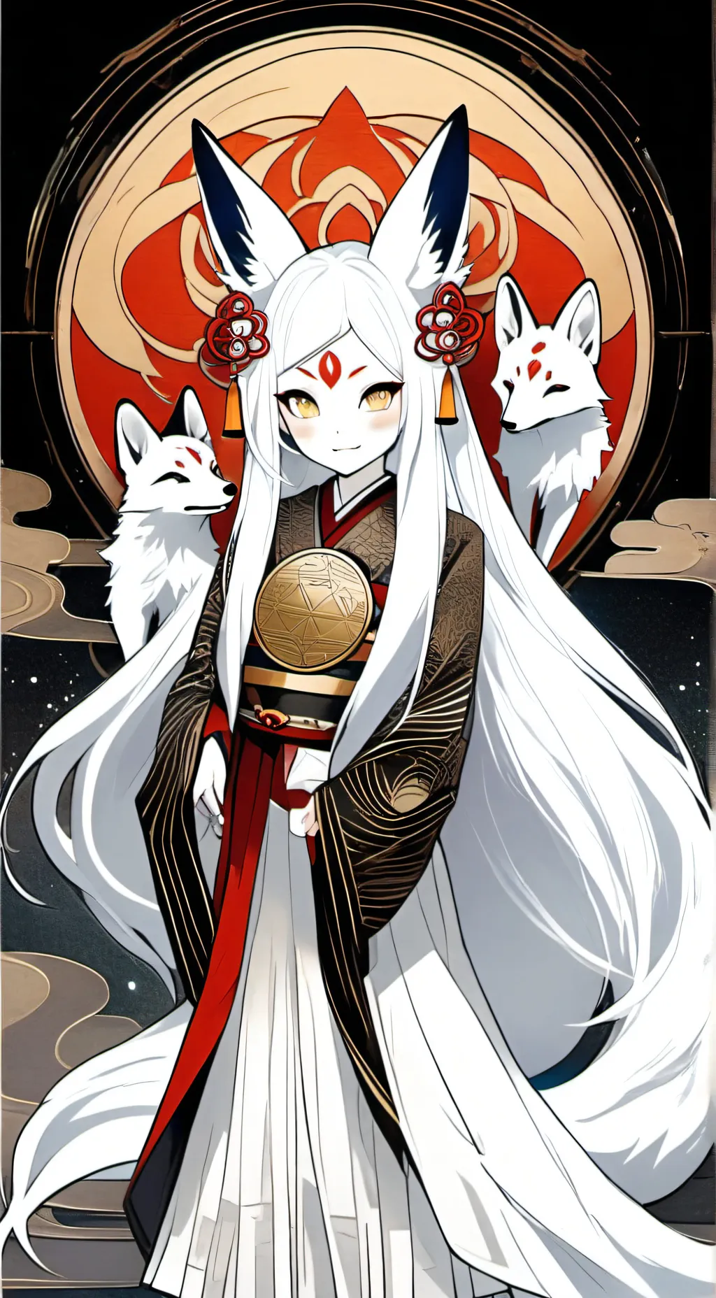 ai character: Fuwafuwa background