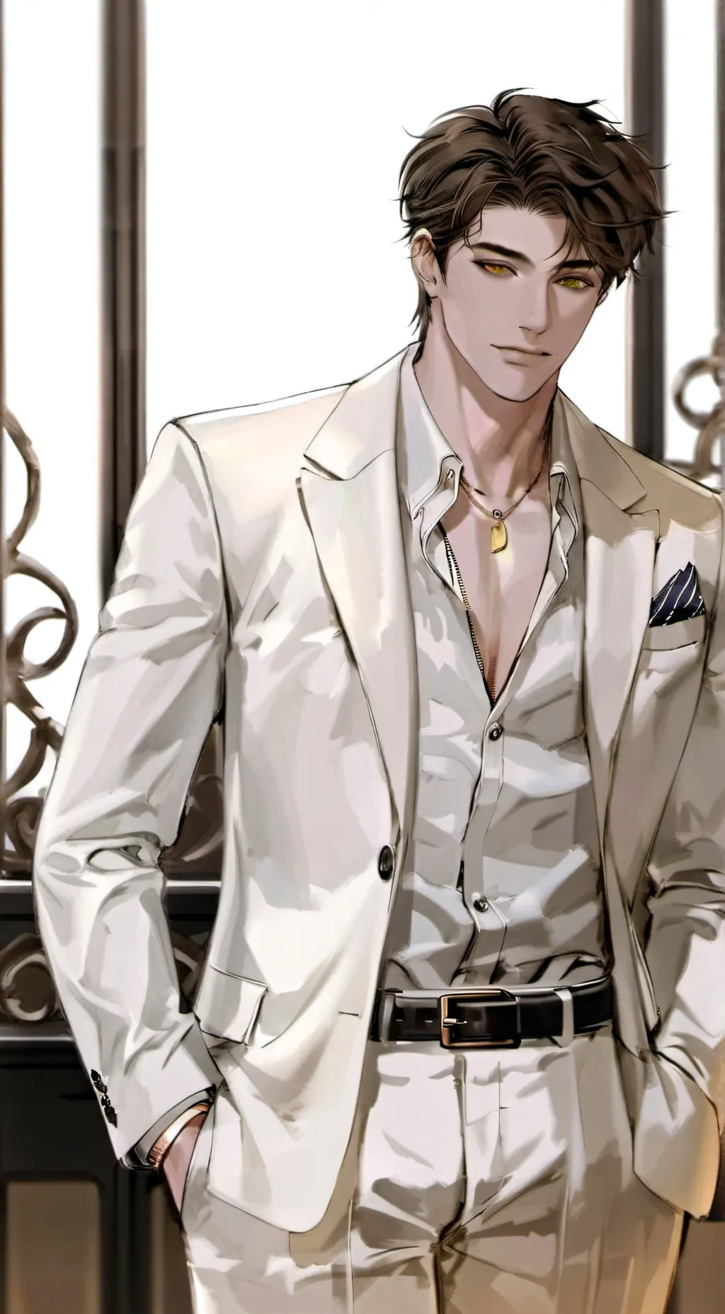 ai character: 😶Marcello😶 background