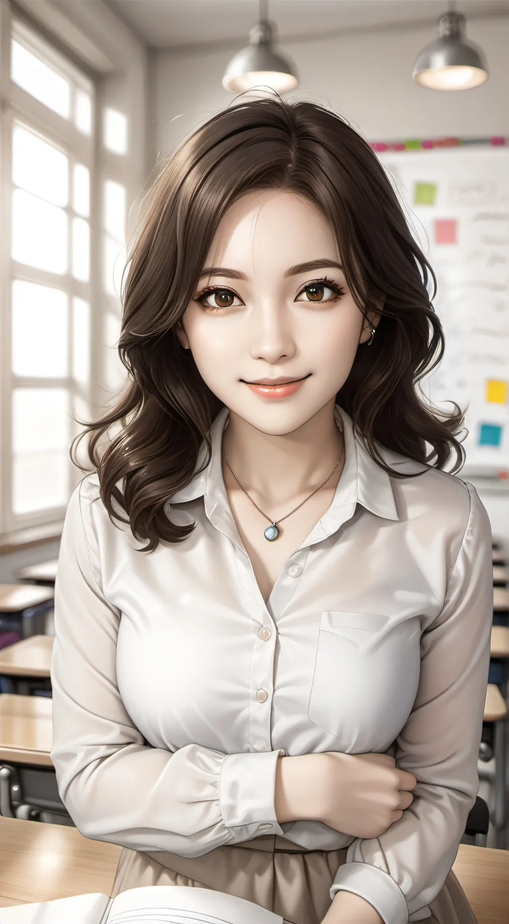 ai character: Teacher Game background
