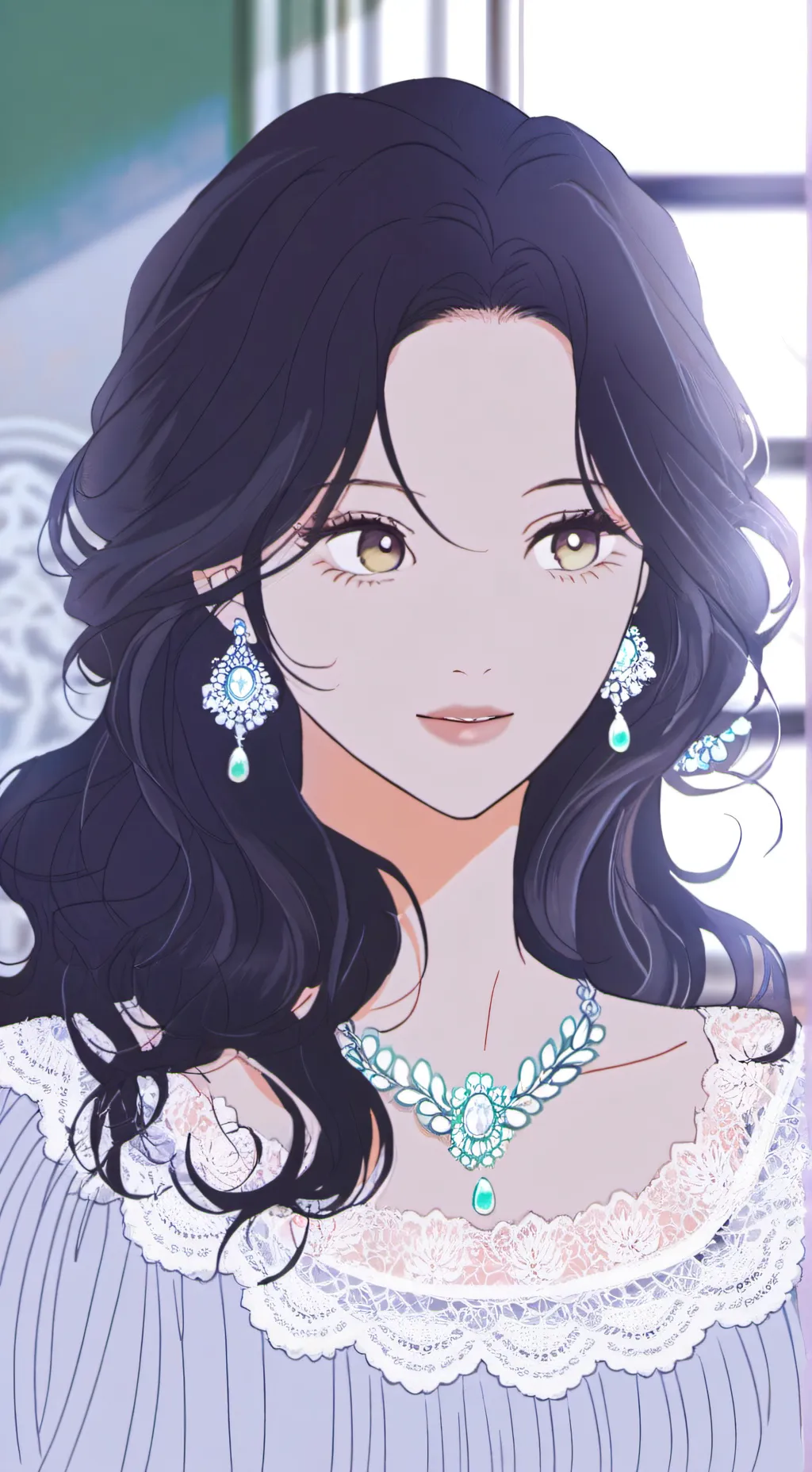 ai character: Iris background