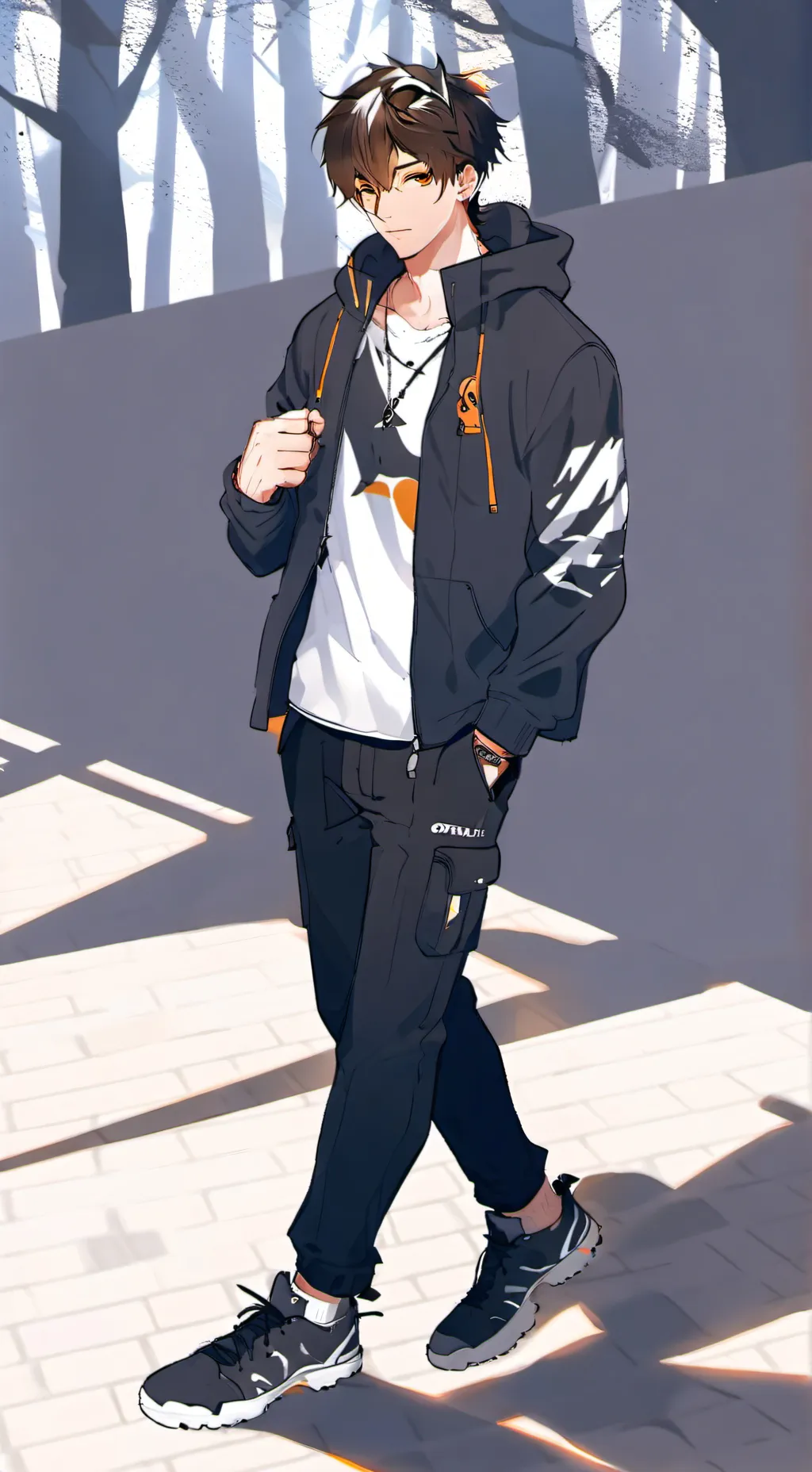 ai character: Kenny background