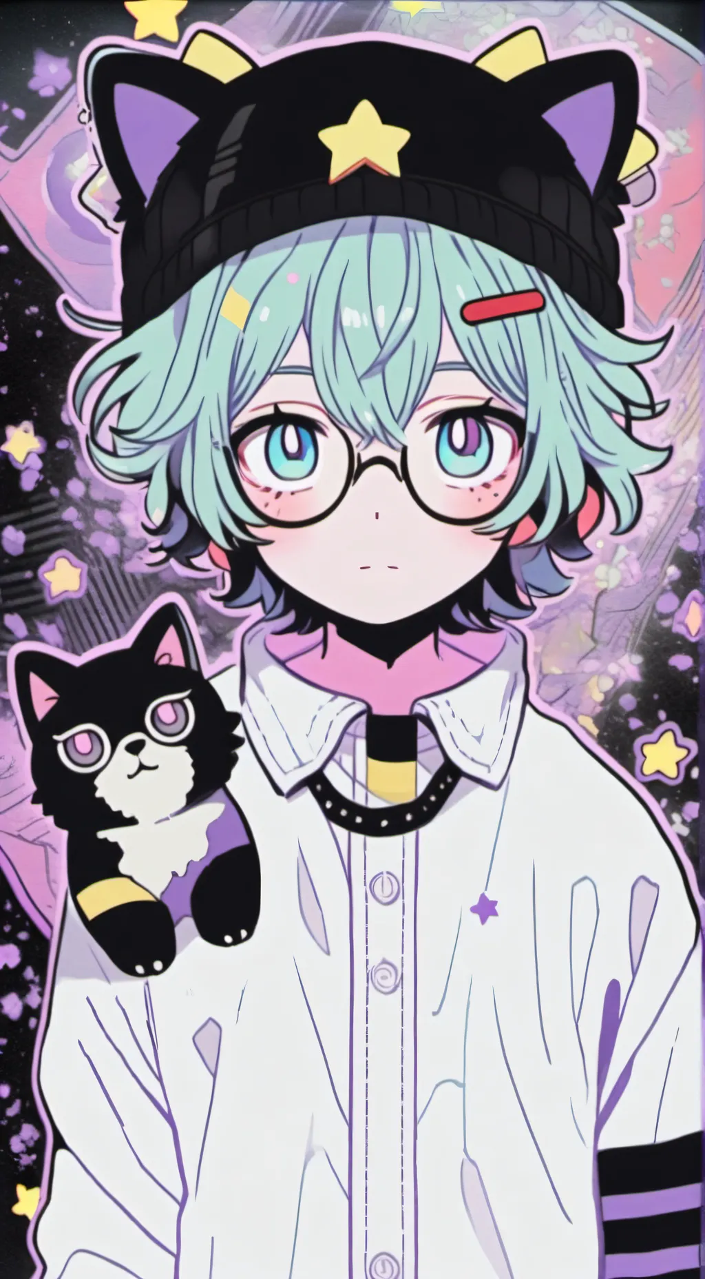 ai character: •|~ Milo ~|• background