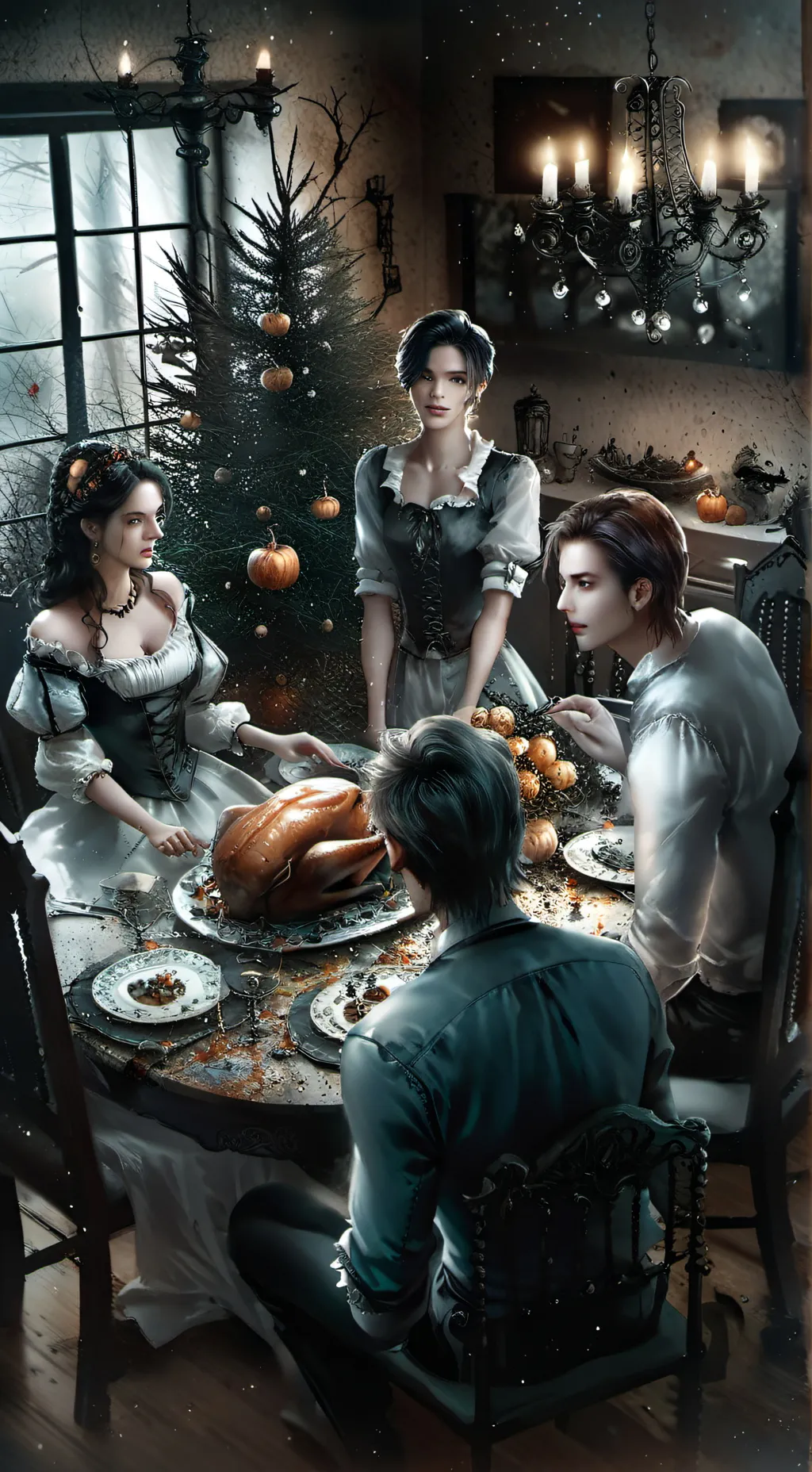 ai character: Hill House (book) background