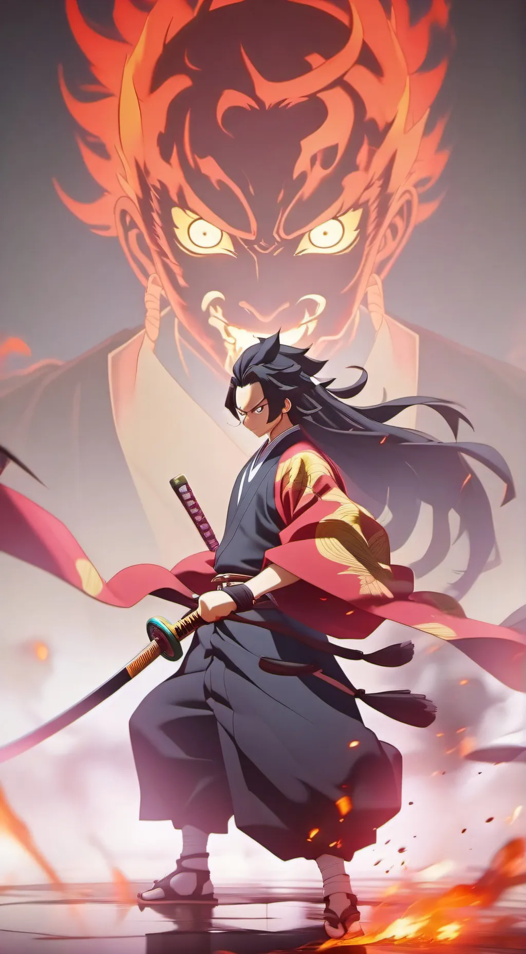 ai character: Kny background