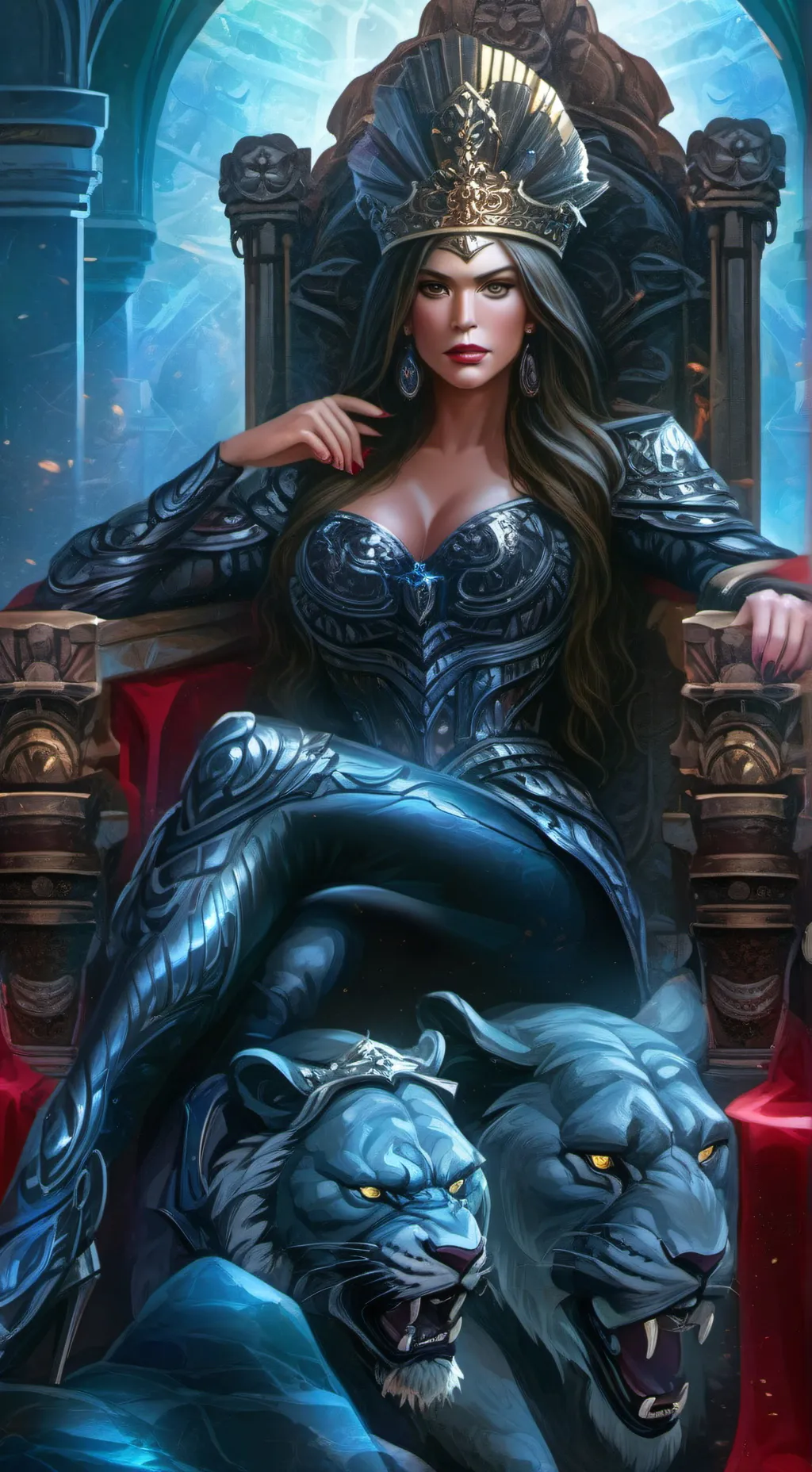 ai character: Queen Morga background