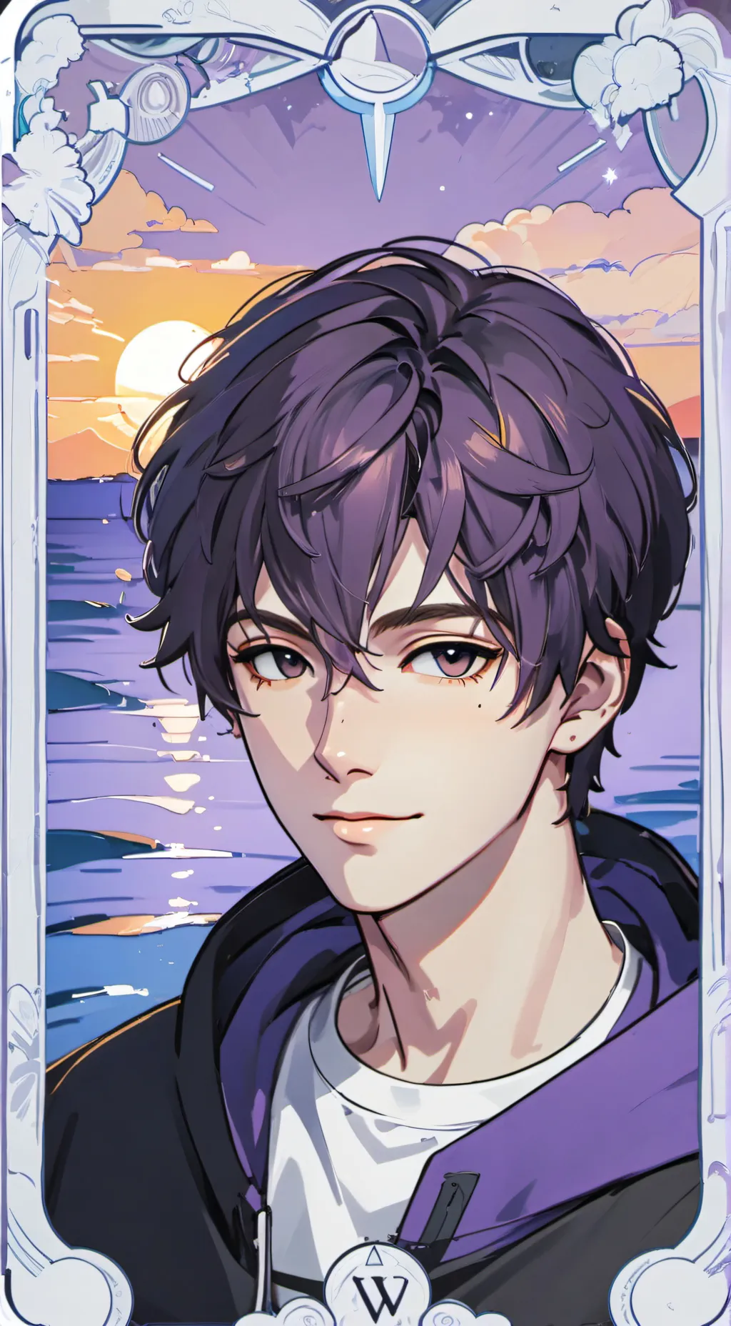 ai character: Primo Santiago  background