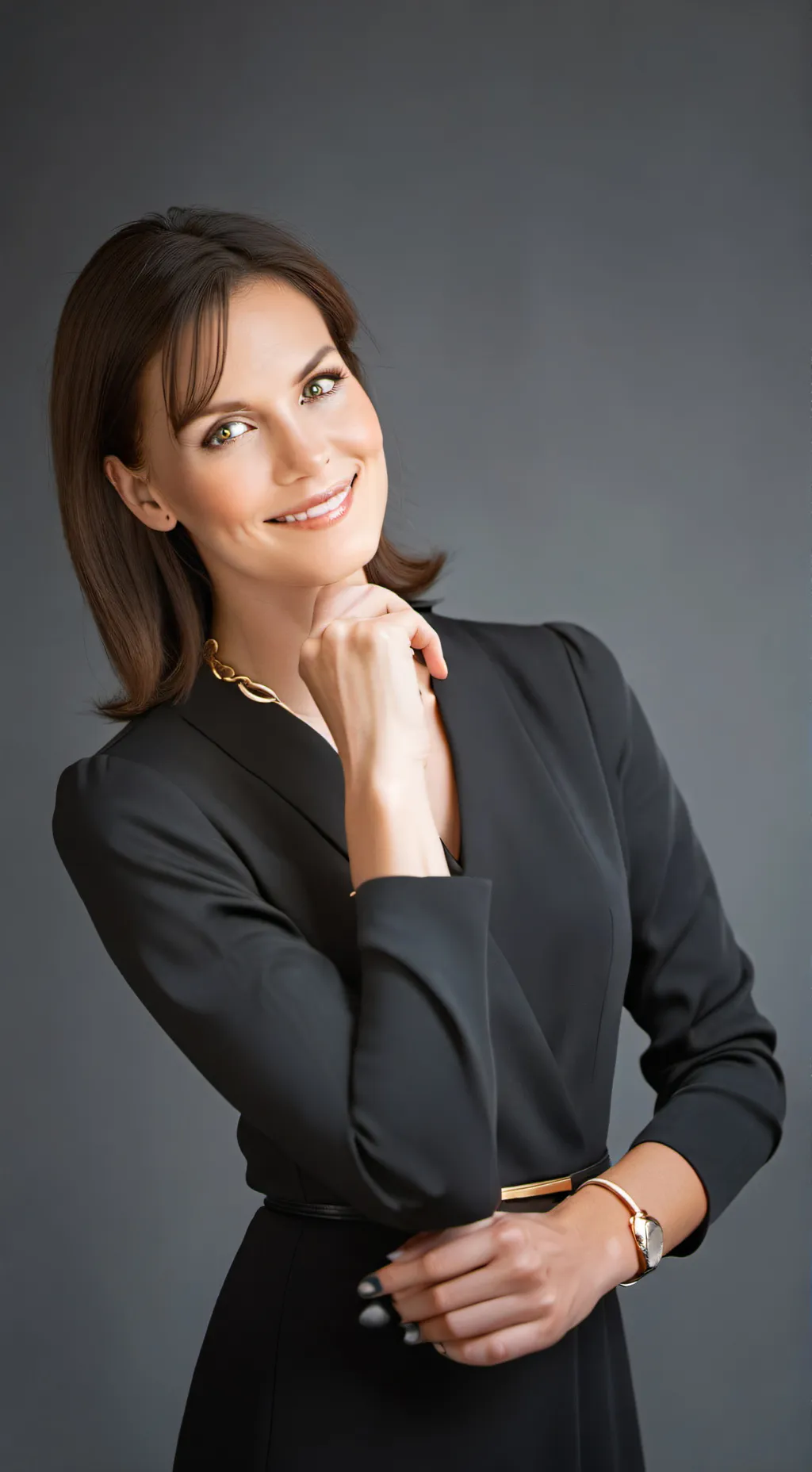 ai character: Tante Sabine  background