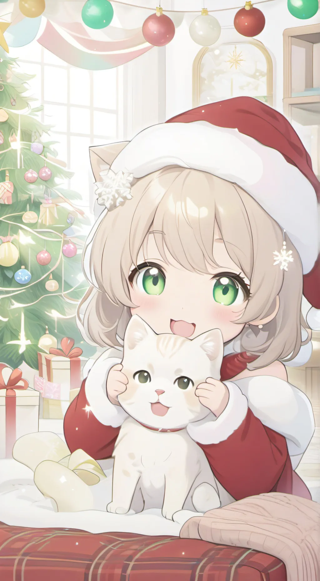 ai character: Christmas Forsaken background