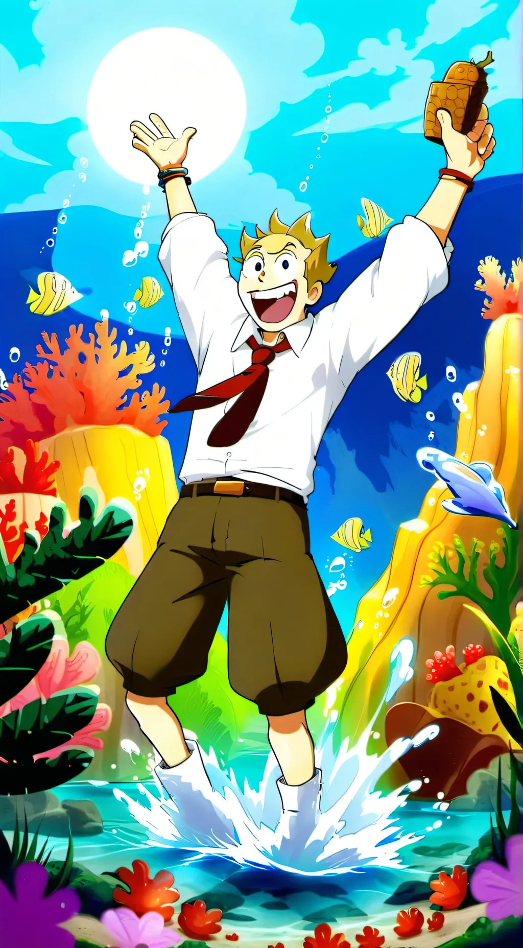 ai character: SML background