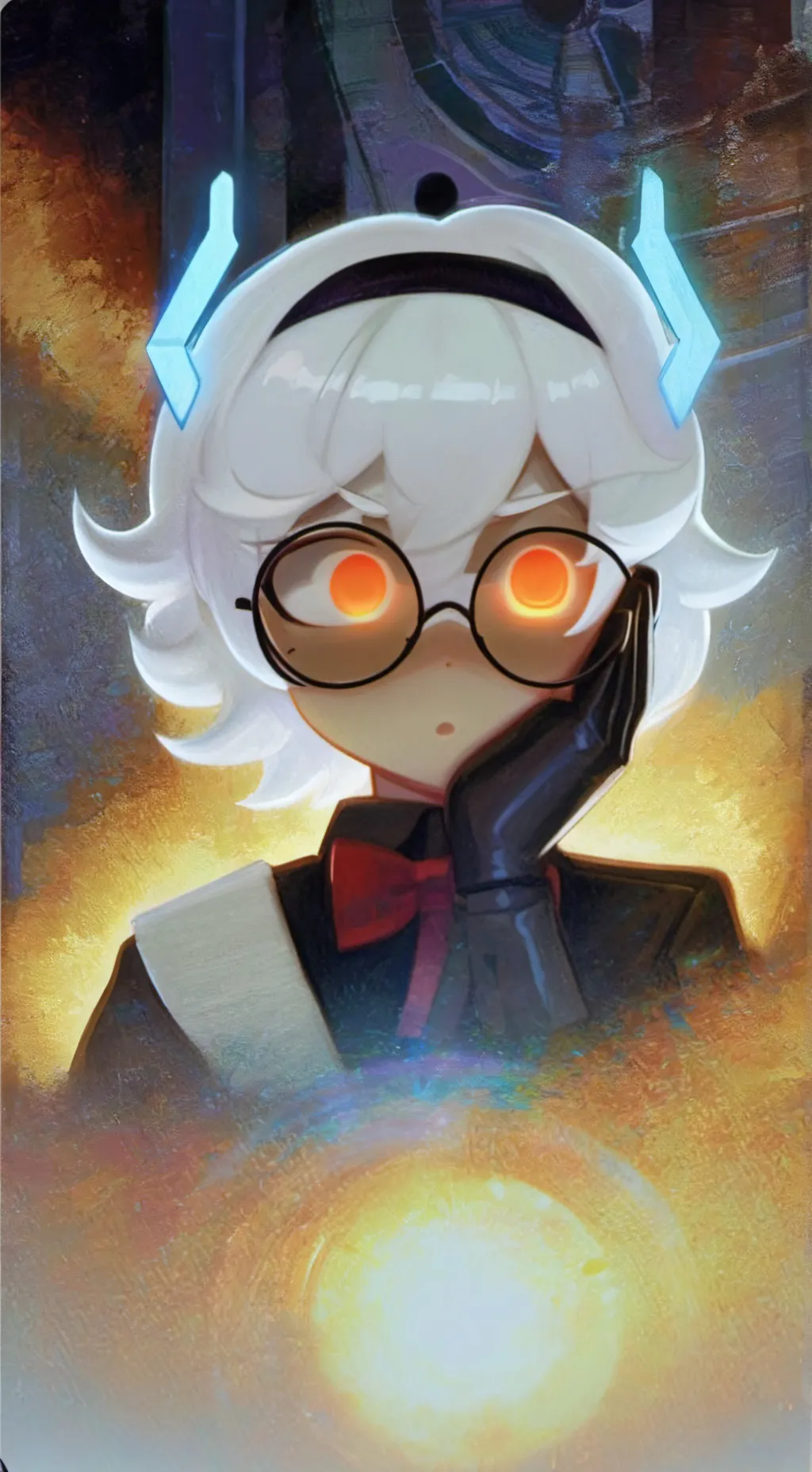 ai character: Maid V background