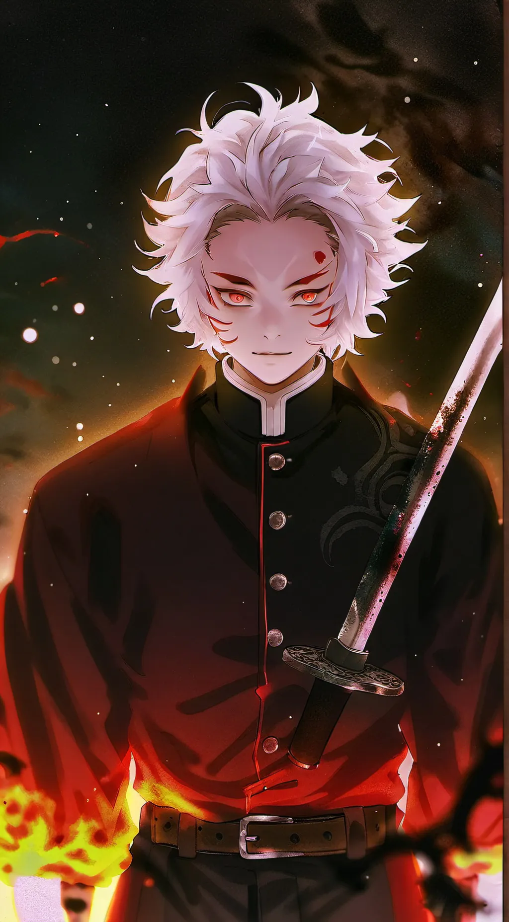 ai character: kny background