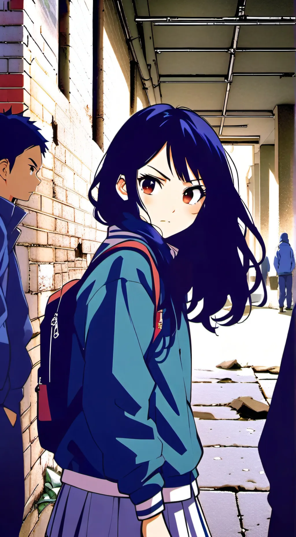 ai character: Michelle  background