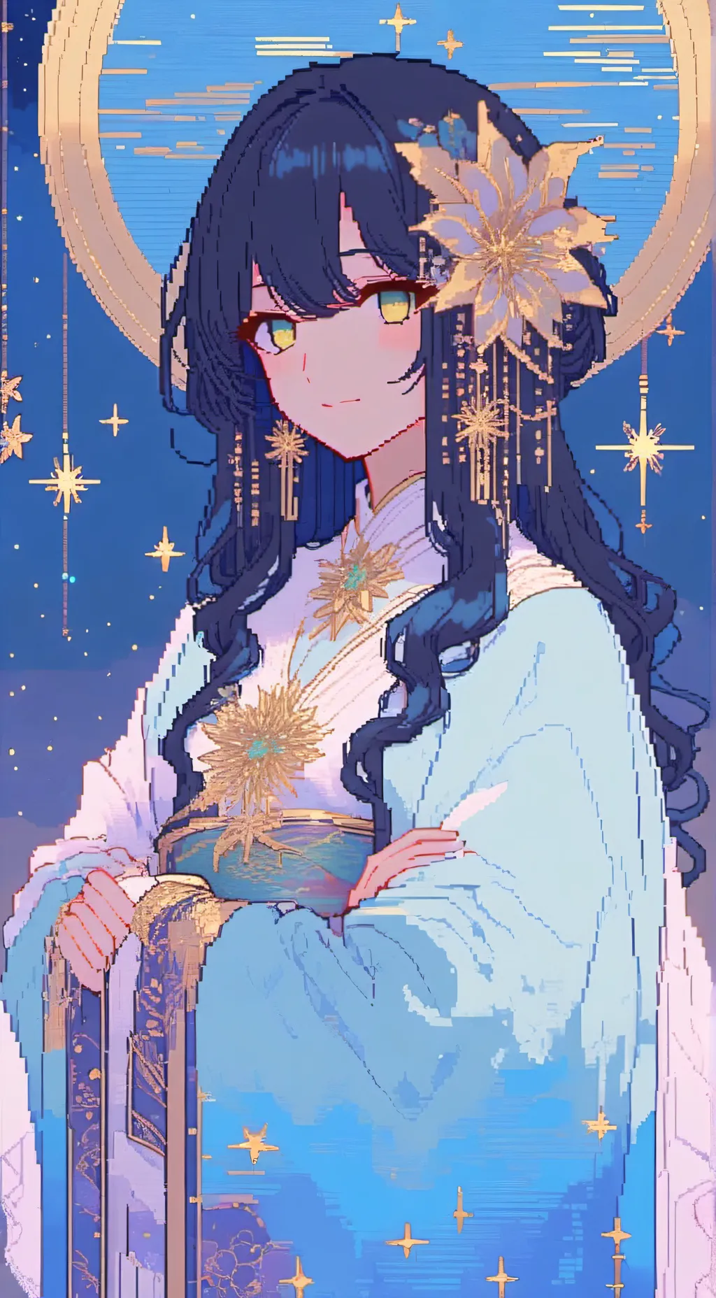 ai character: Stelah background